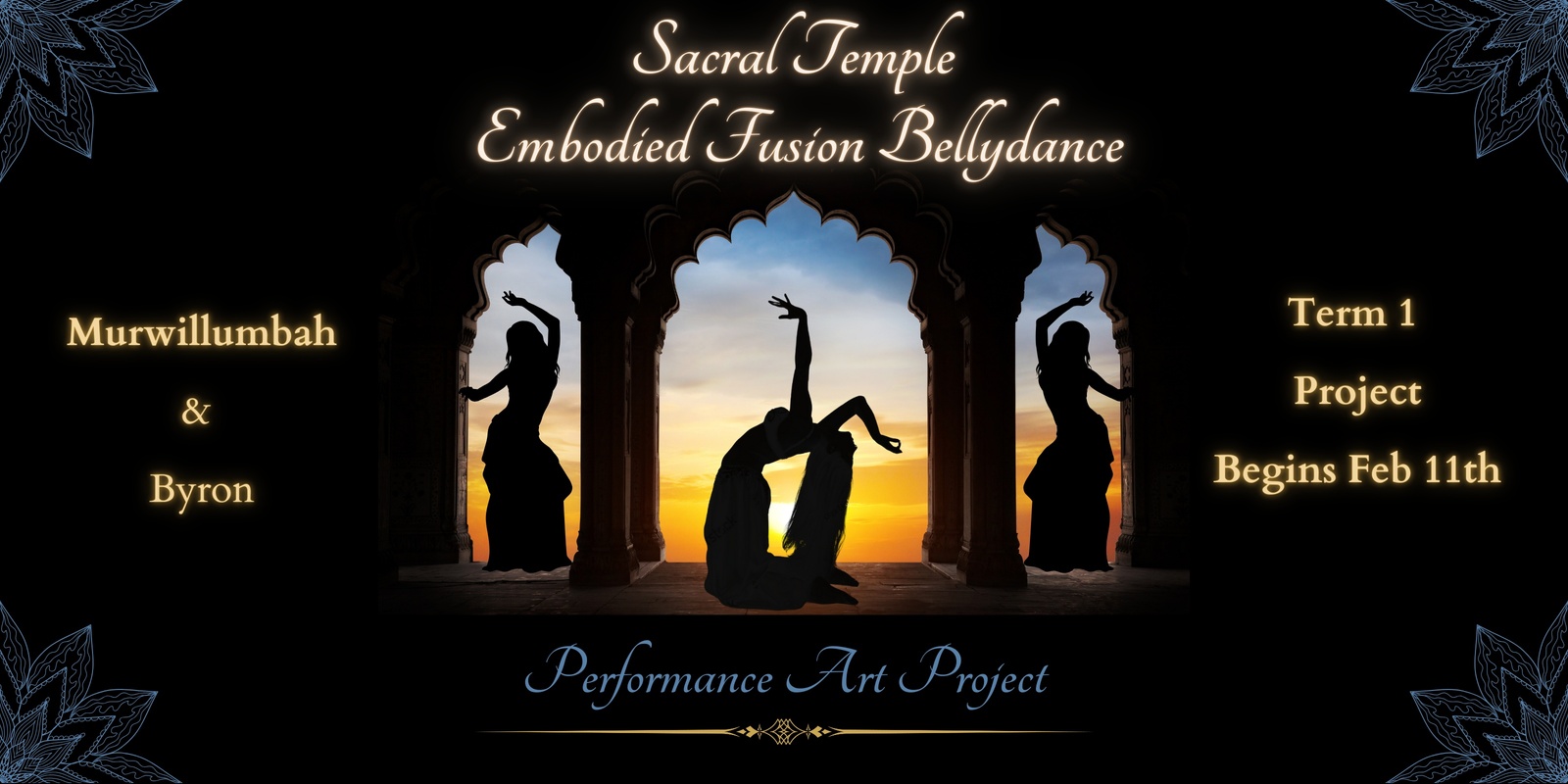 Banner image for Sacral Temple: Embodied Fusion Bellydance Performance Art Project