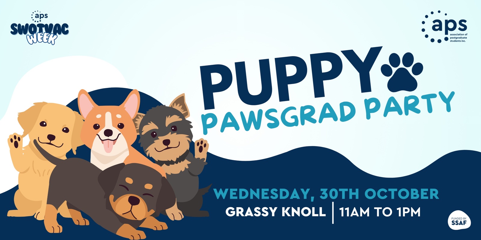 Banner image for Puppy Pawsgrad Party