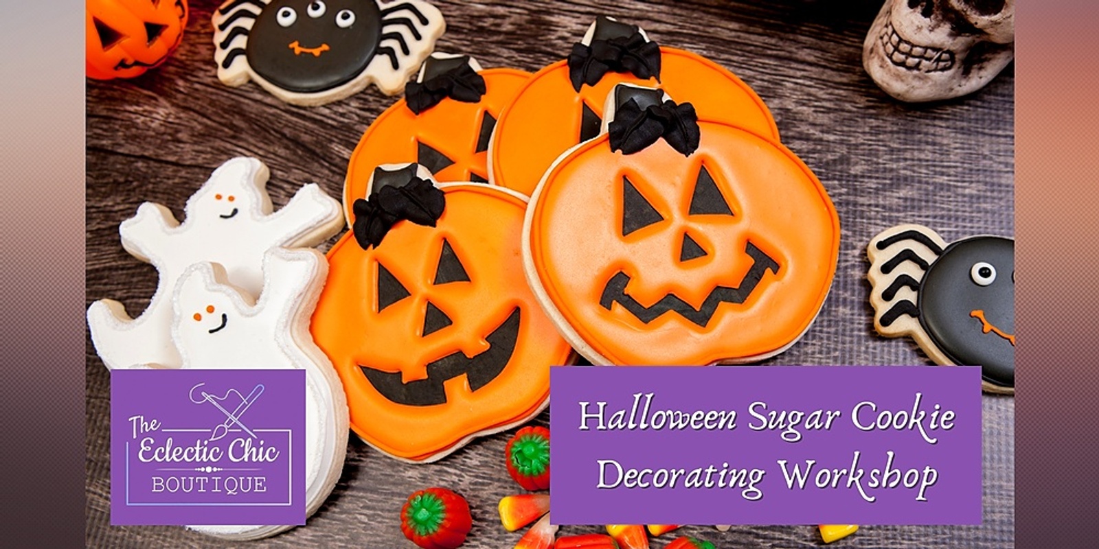 Banner image for Halloween Cookie Decorating Workshop