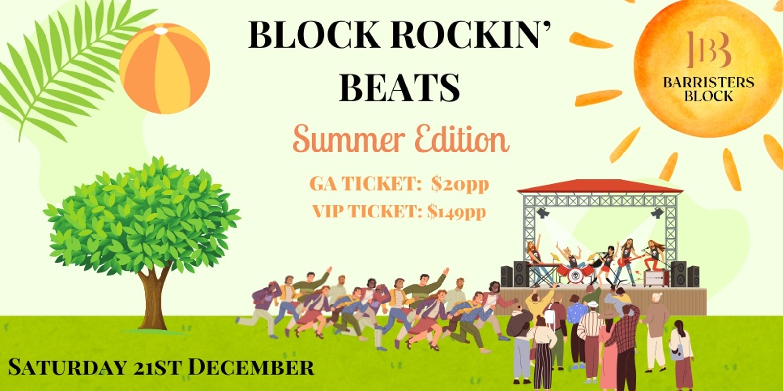 Banner image for Block Rockin' Beats - Summer Edition