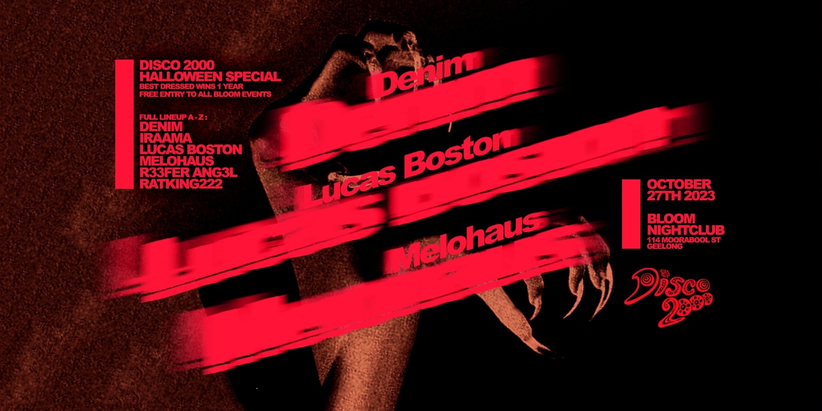 Banner image for Bloom ▬ Disco 2000 Halloween Special