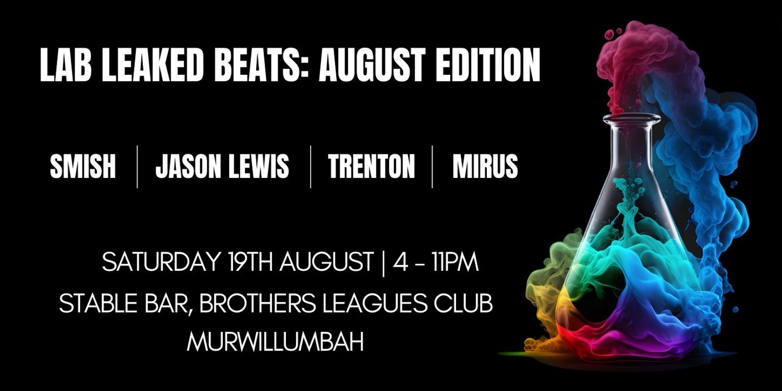 Banner image for Lab Leaked Beats - August Edition