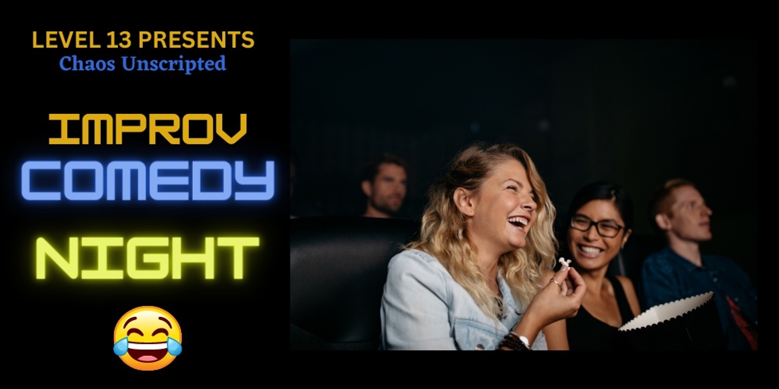 Banner image for Chaos Unscripted Improv Comedy Night