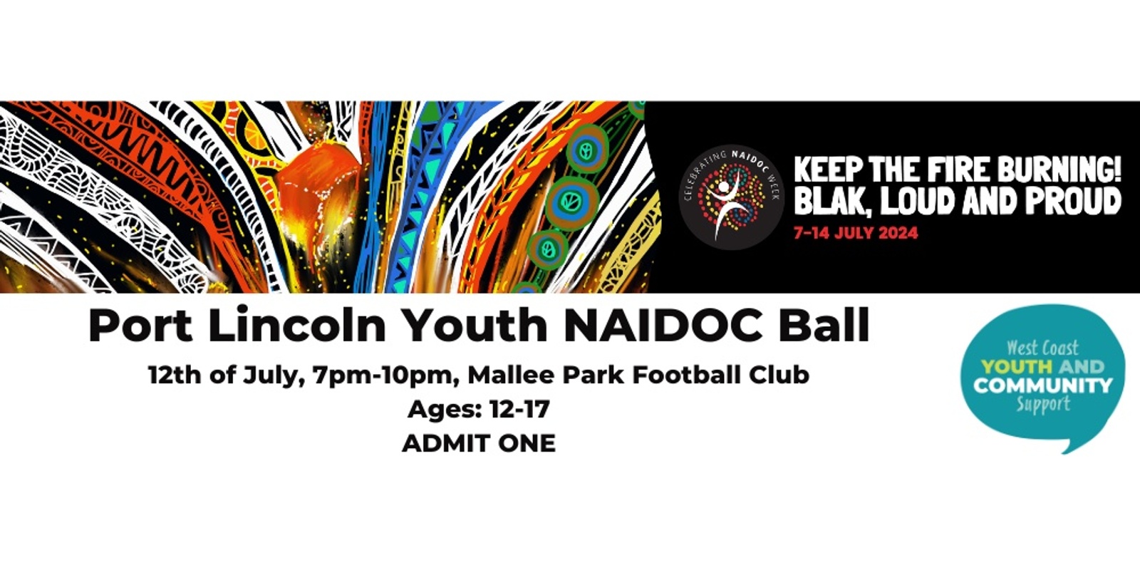 Banner image for Port Lincoln Youth NAIDOC Ball 2024