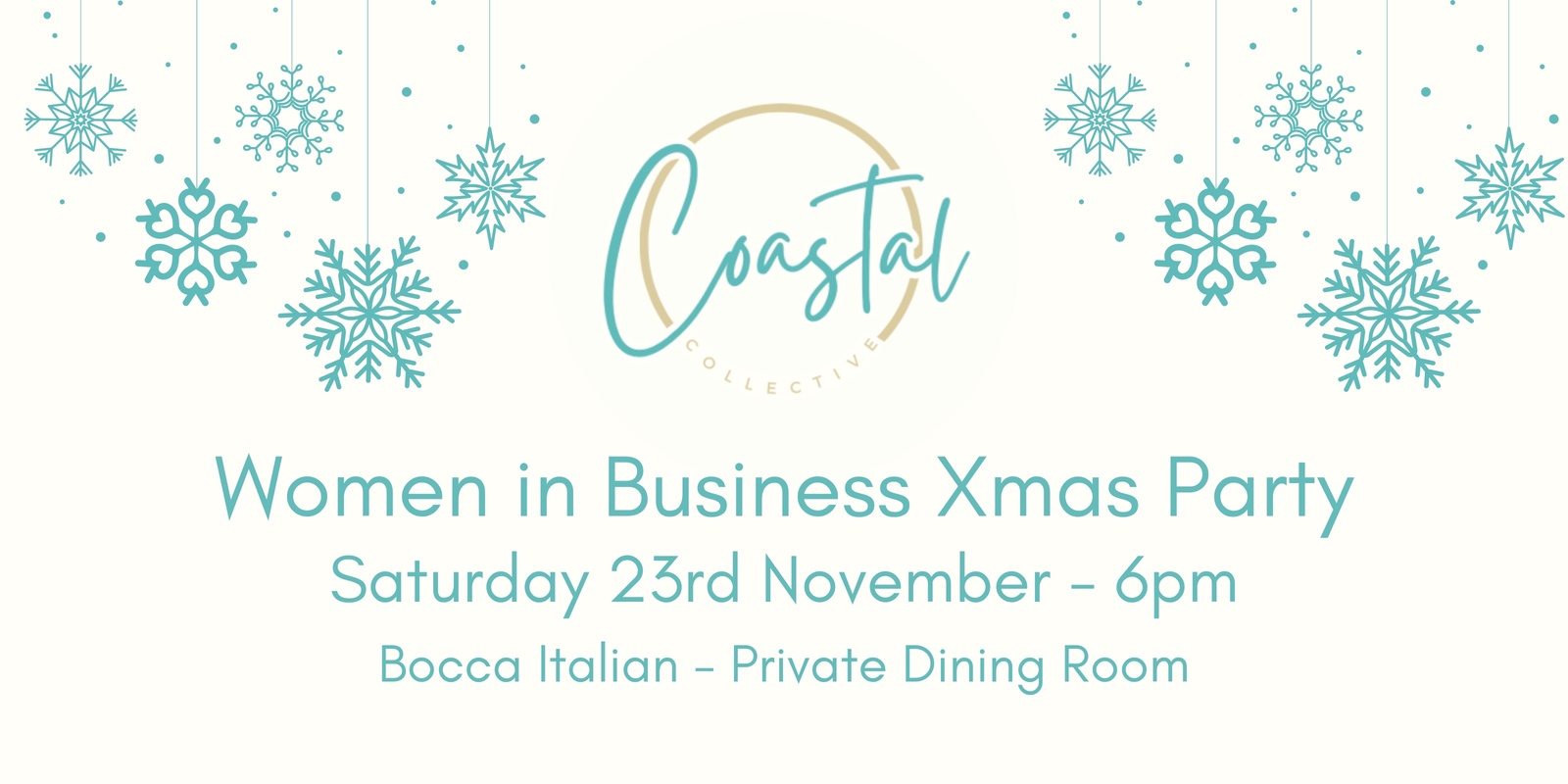 Banner image for Coastal Collective - Women in Business Xmas Party