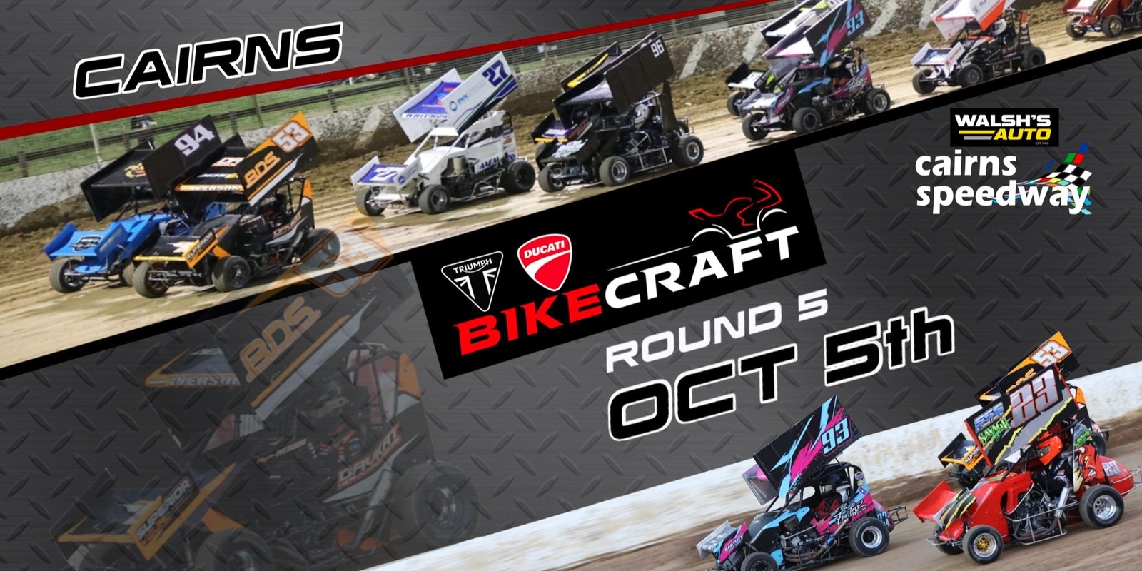 Banner image for Cairns Speedway Club Meeting - 5th October