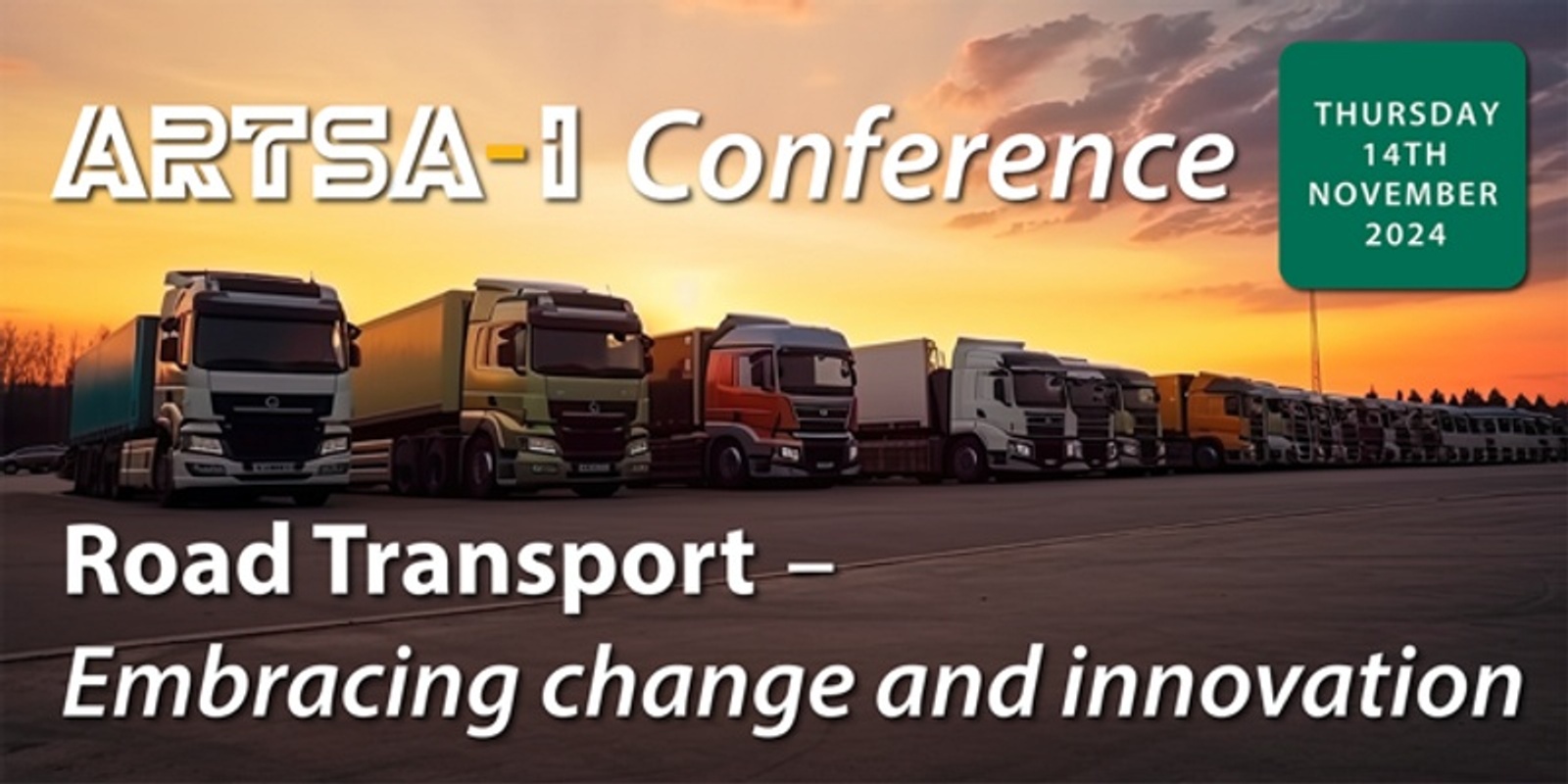 Banner image for Road Transport - Embracing Change & Innovation Conference