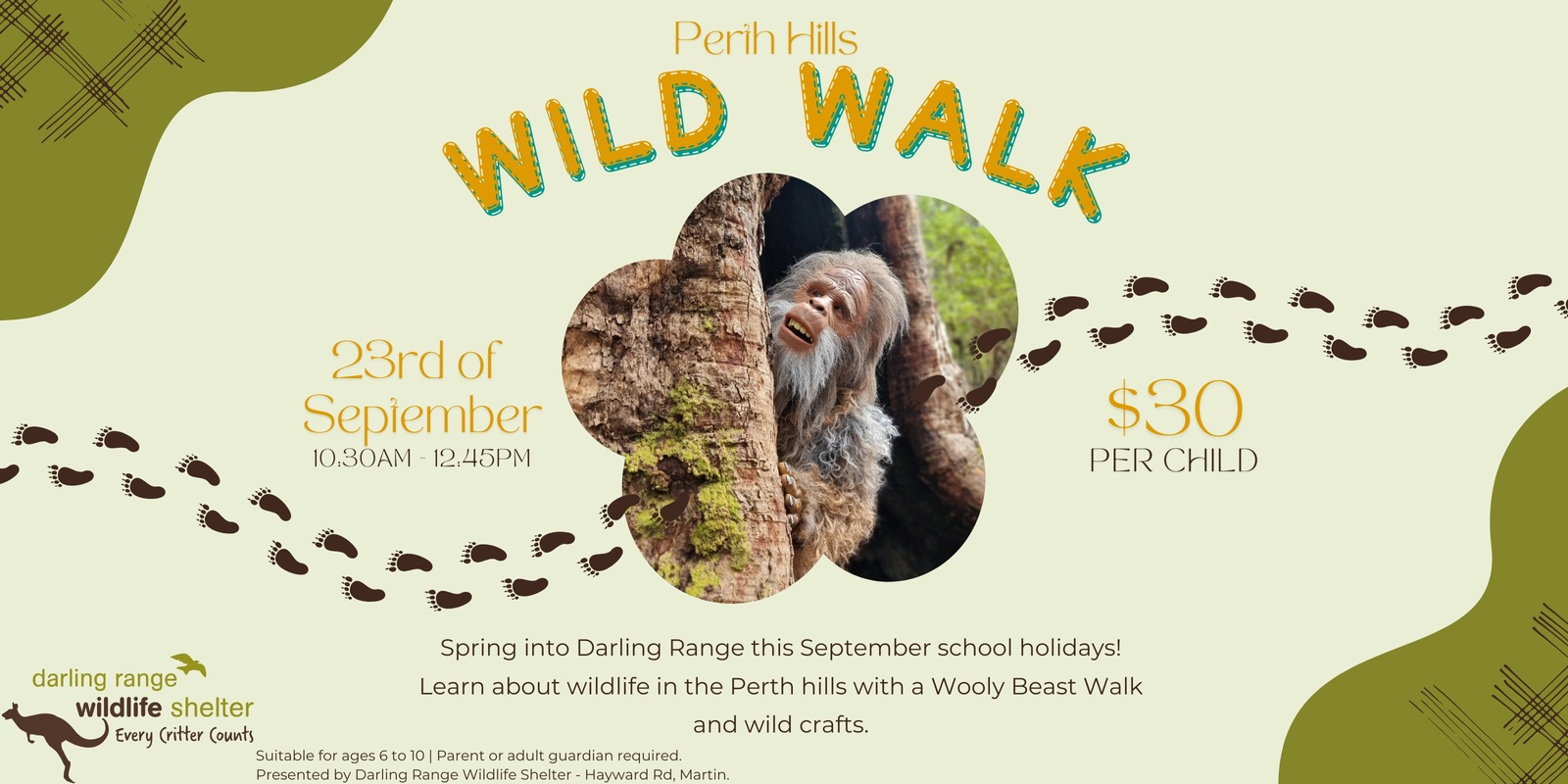 Banner image for Perth Hills Wild Walk by Darling Range Wildlife Shelter