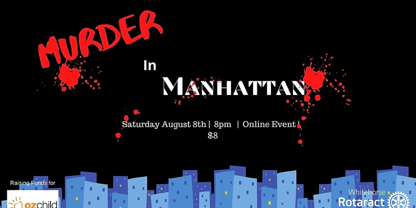 Banner image for Whitehorse Rotaract Presents: Murder Mystery 2020
