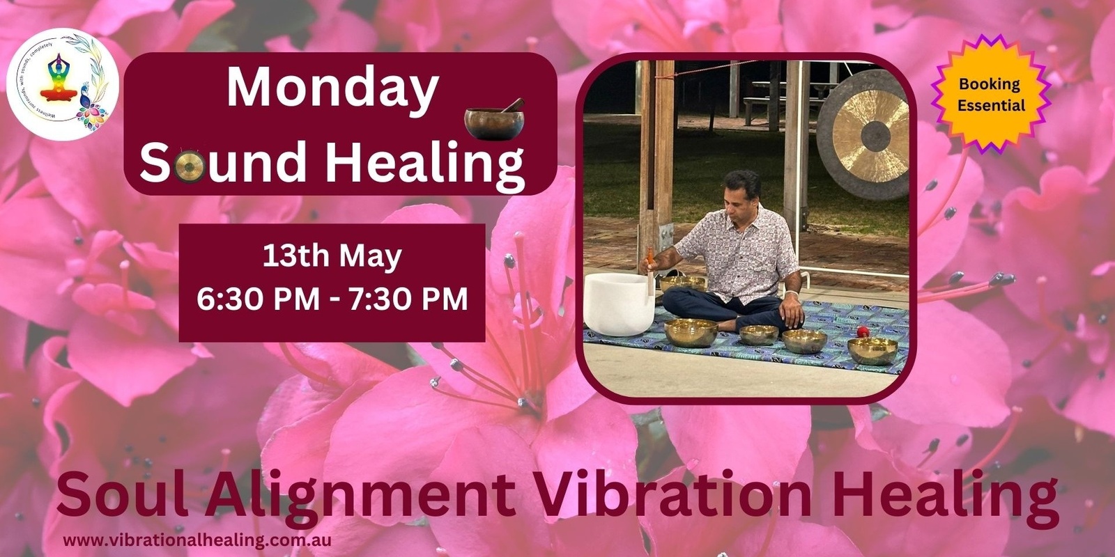 Banner image for Monday Sound Healing: Initiate Relaxation