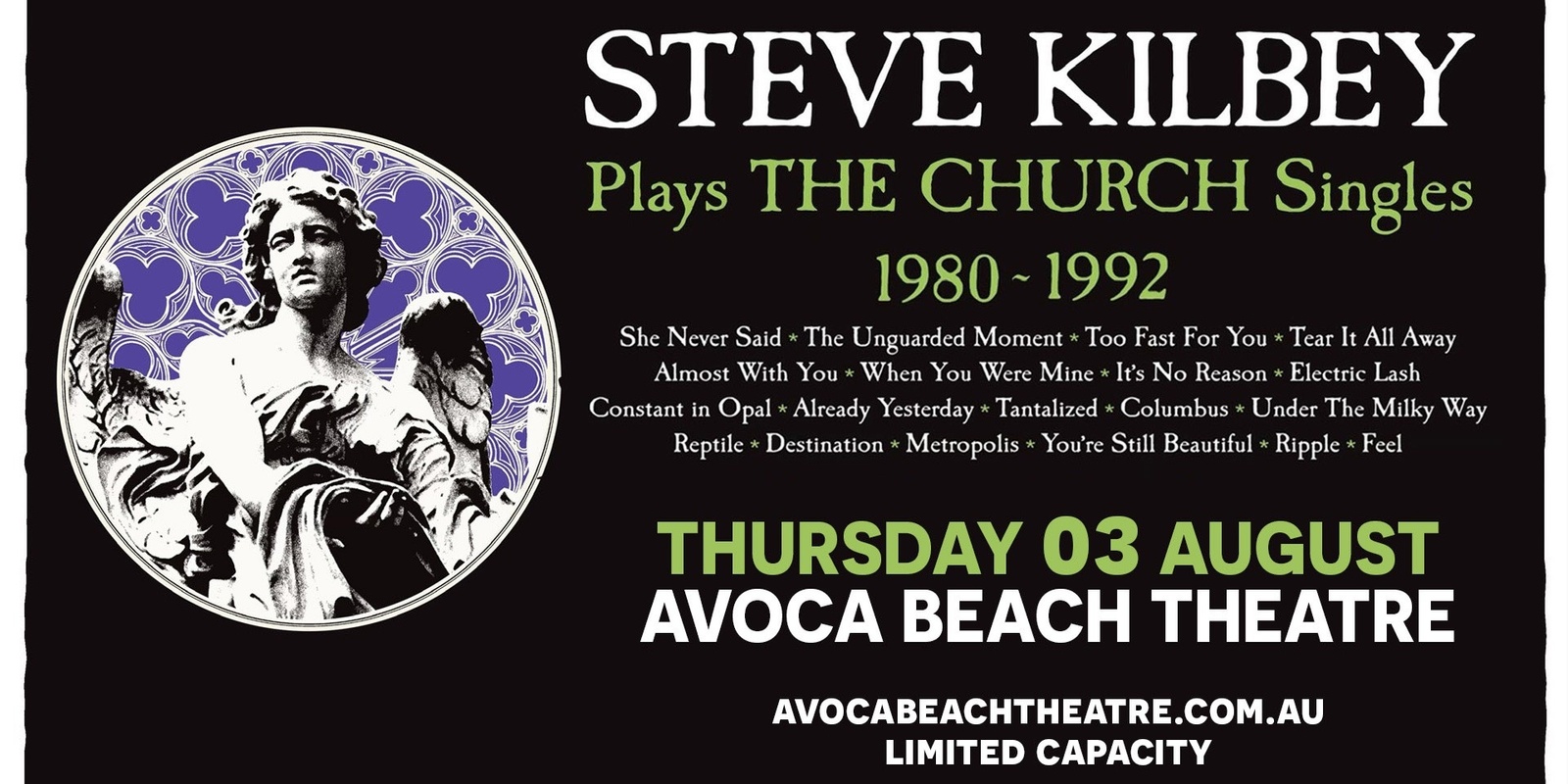 Banner image for Steve Kilbey Plays The Church Singles