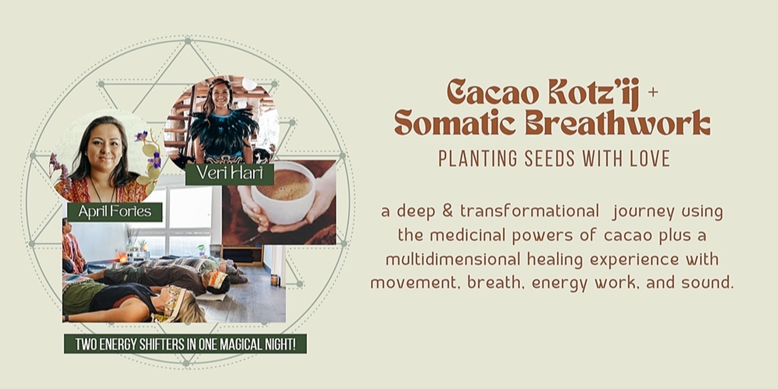 Banner image for Cacao Kotz'ij + Somatic Breathwork Journey