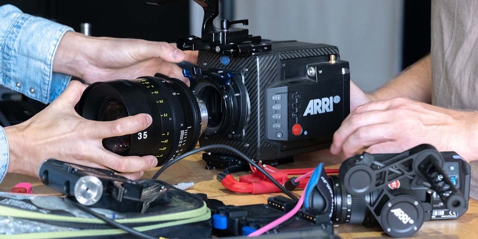 Banner image for 1st ​AC and Arri Cameras - Robin Tampoe