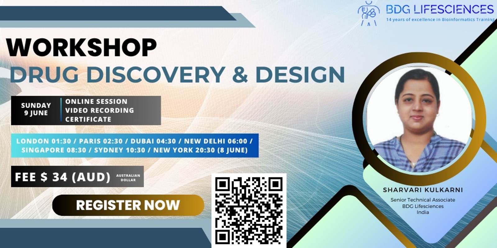 Banner image for Drug Design Online Workshop