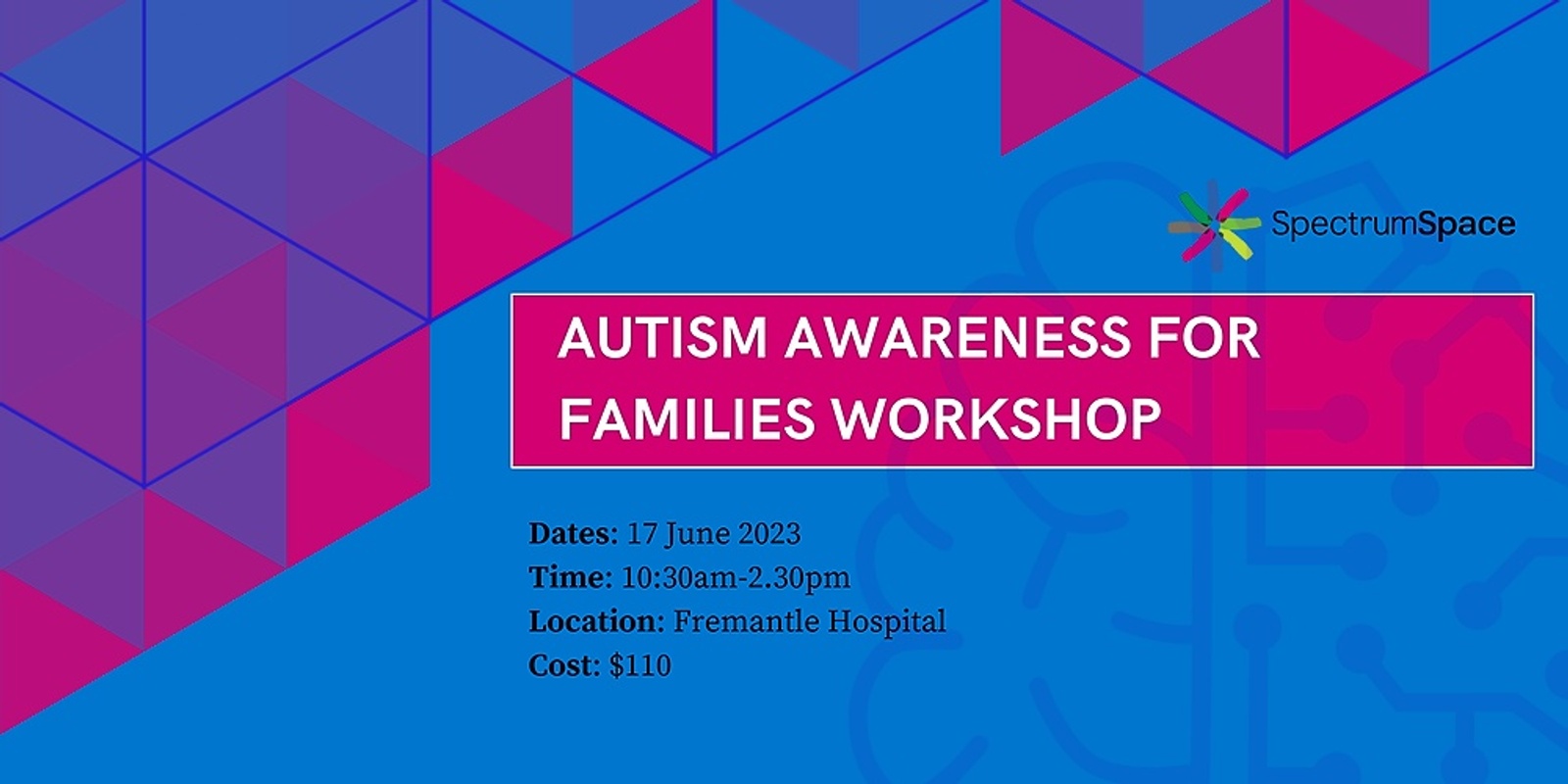 Banner image for Autism Awareness for Families Workshop