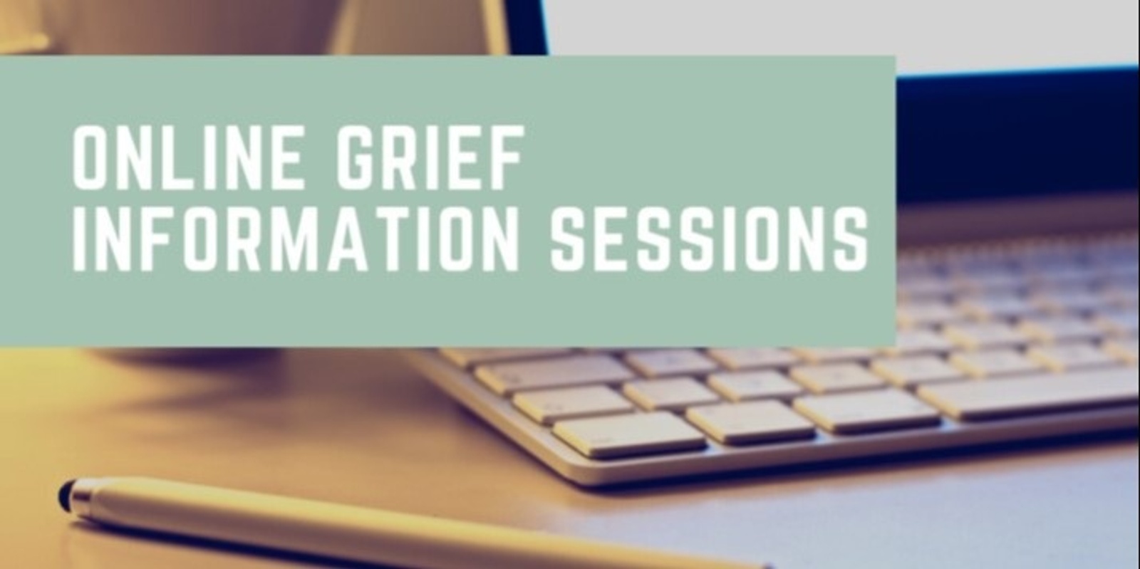 Banner image for Webinar: Grieving the Death of a Spouse or Partner