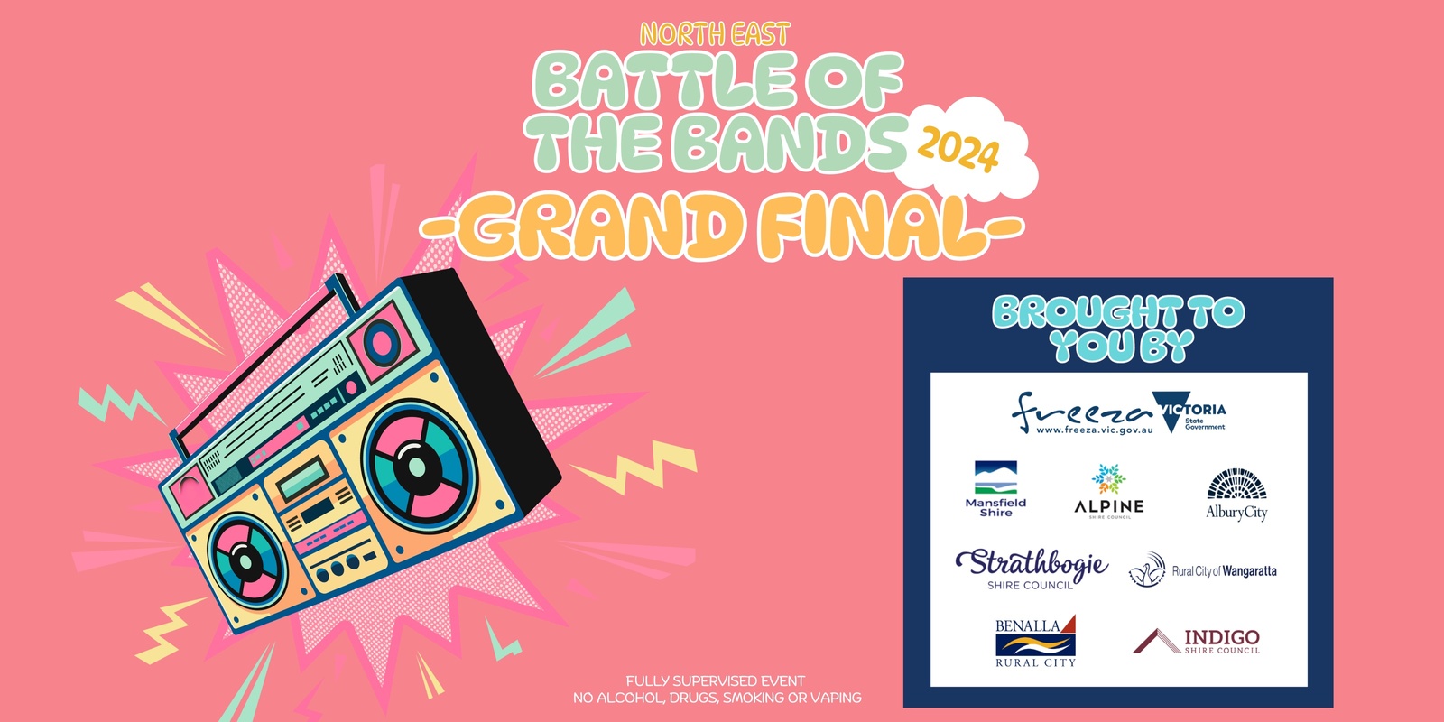 Banner image for North East Battle of the Bands Grand Final 