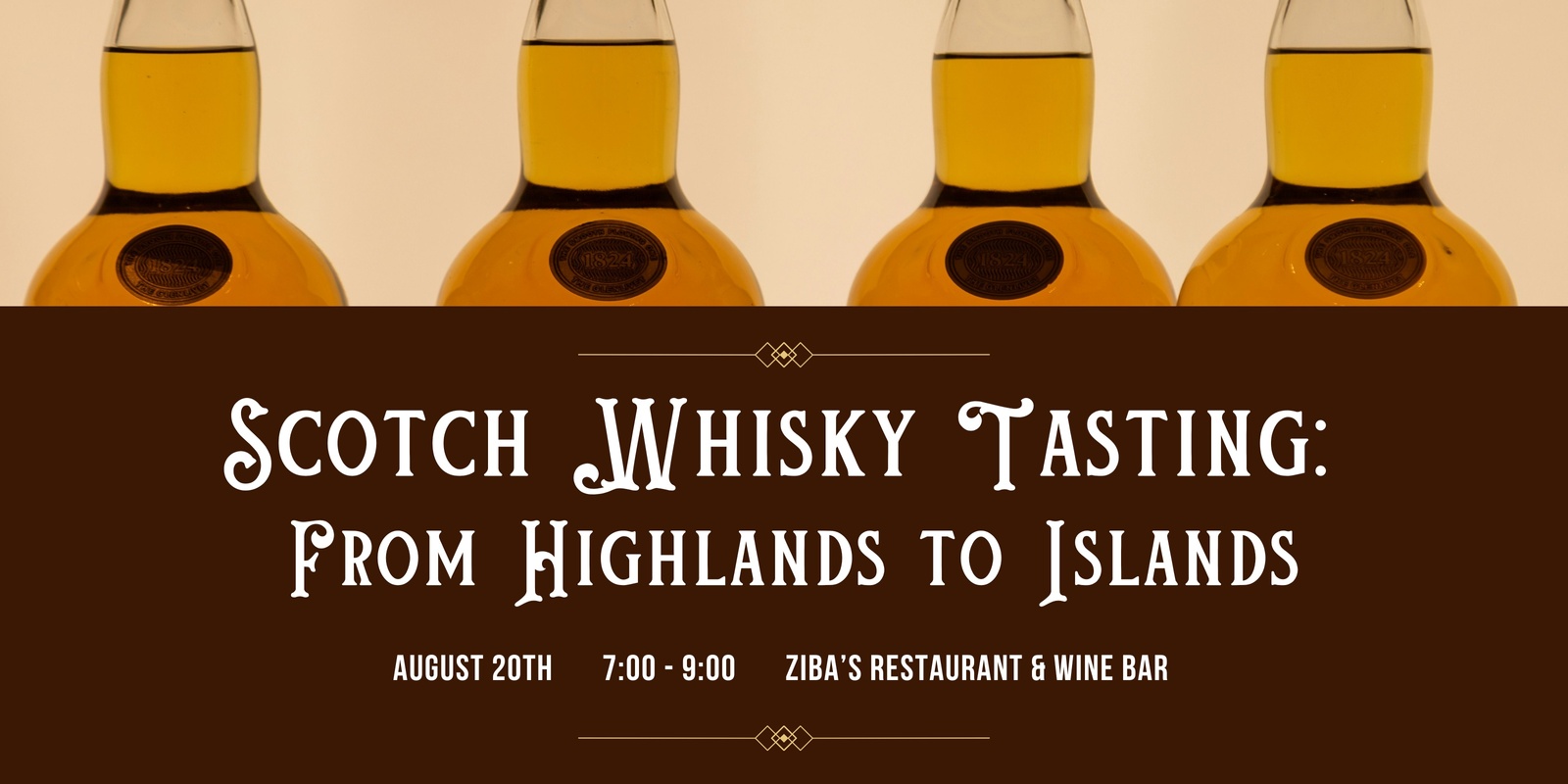 Banner image for Scotch Whisky Tasting: From Highlands to Islands