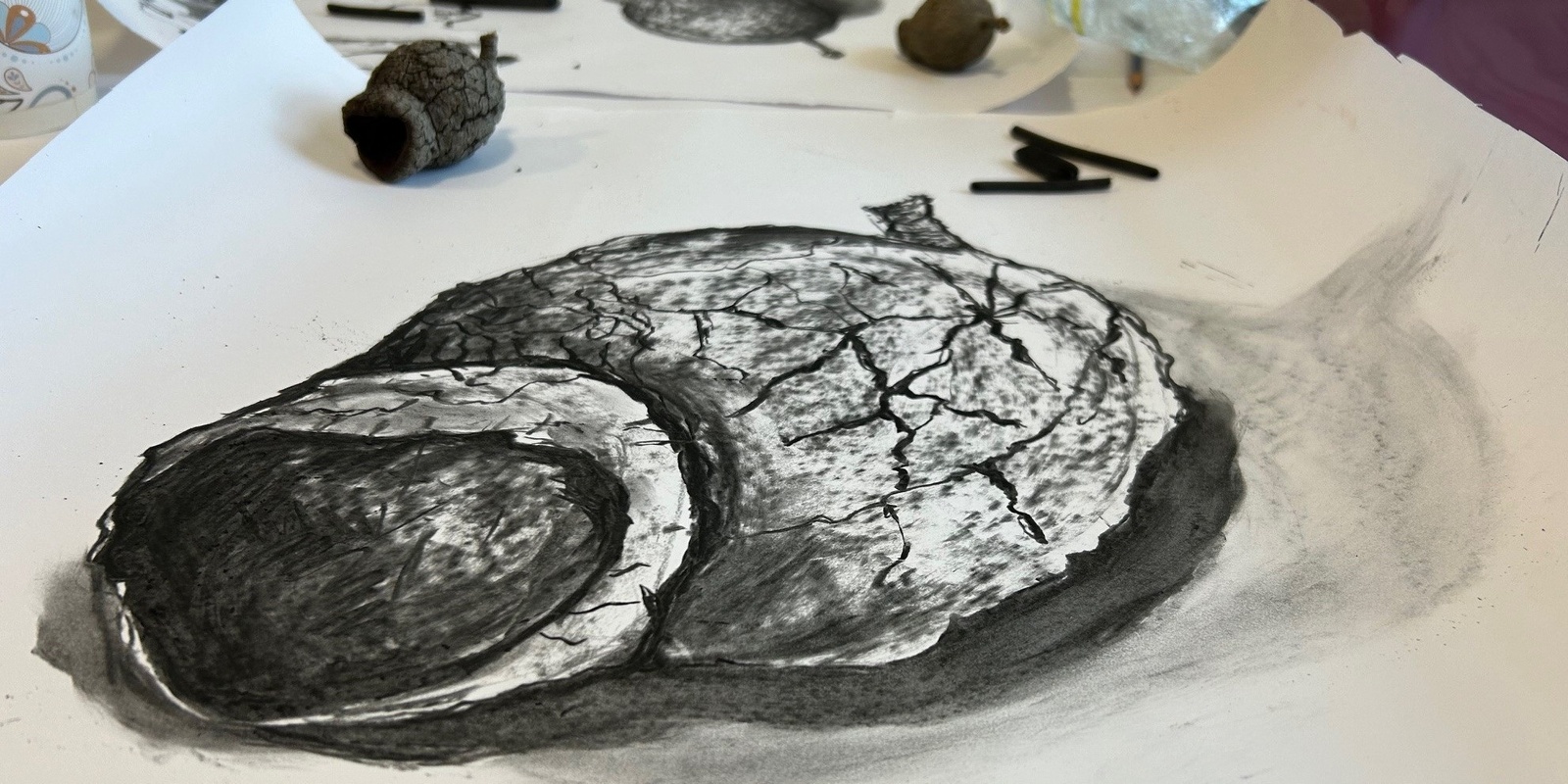 Banner image for Charcoal Drawing with Kendal