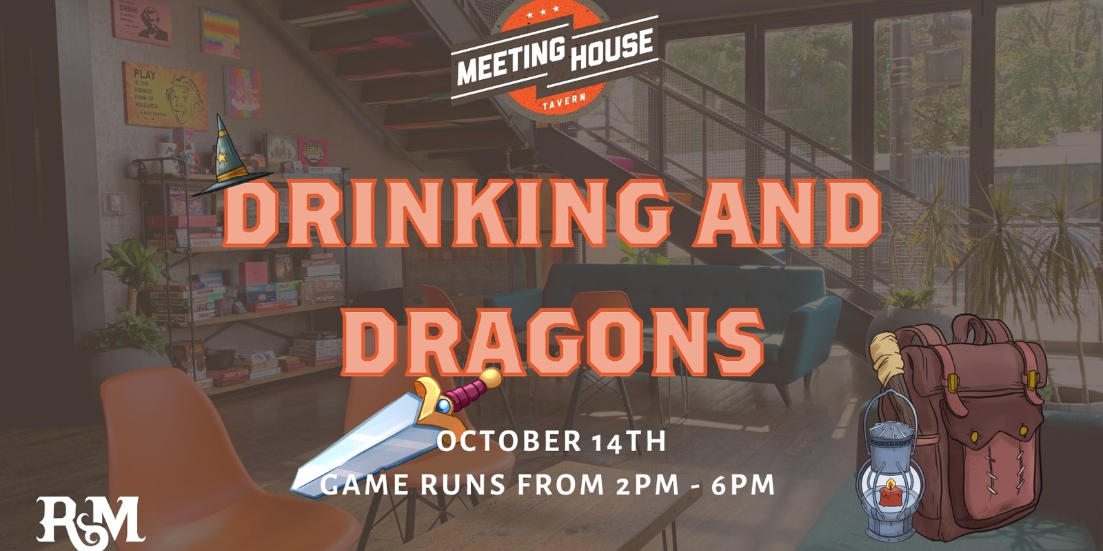 Banner image for Drinking and Dragons at Meeting House Tavern