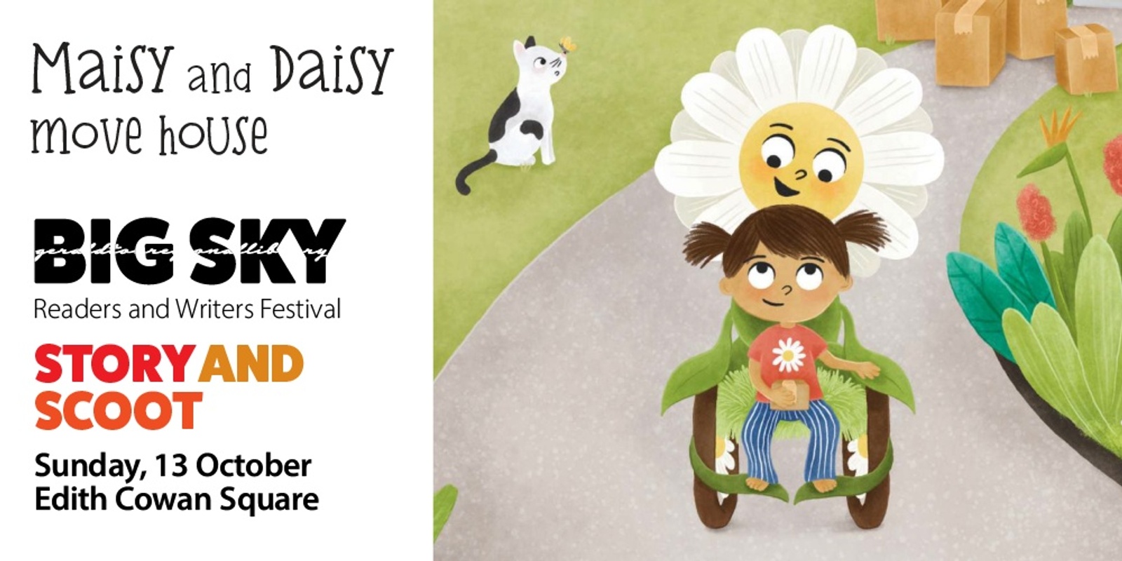 Banner image for Story and Scoot: Featuring "Maisy and Daisy Move House" by Michelle De Robillard