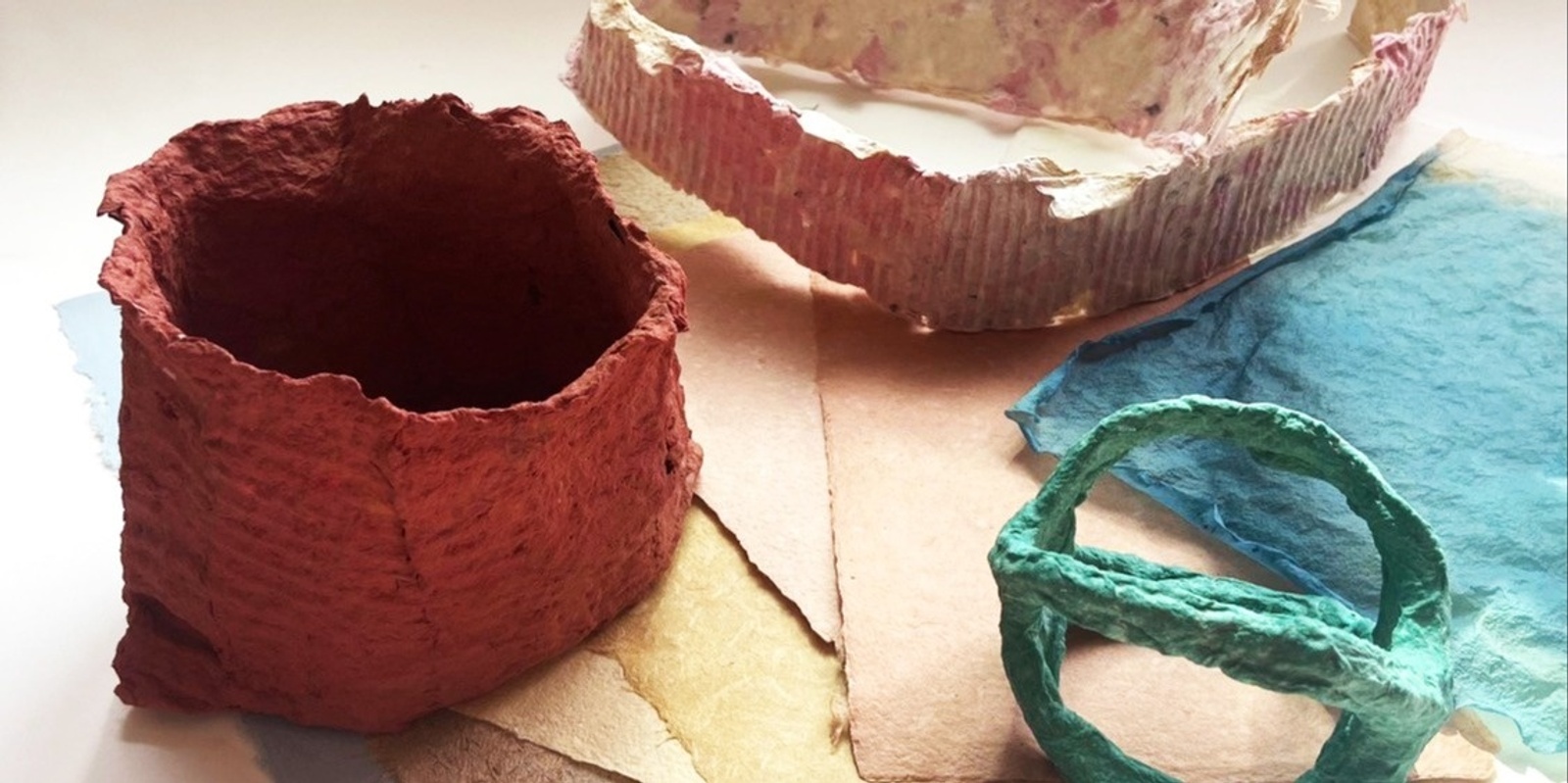 Banner image for Reimagining Paper: Paper Pulp Sculptures  with Jenna Bonistalli