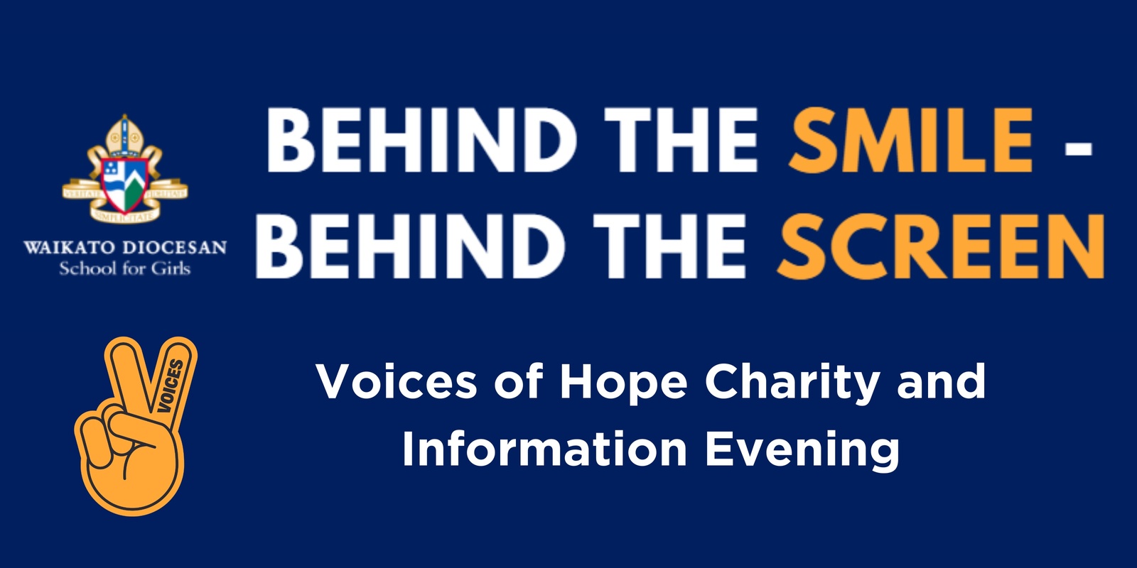 Banner image for WDSG Voices of Hope Charity and Information Evening