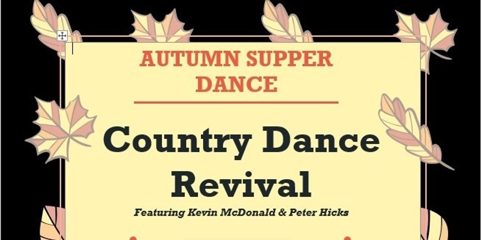 Banner image for Autum Supper Dance