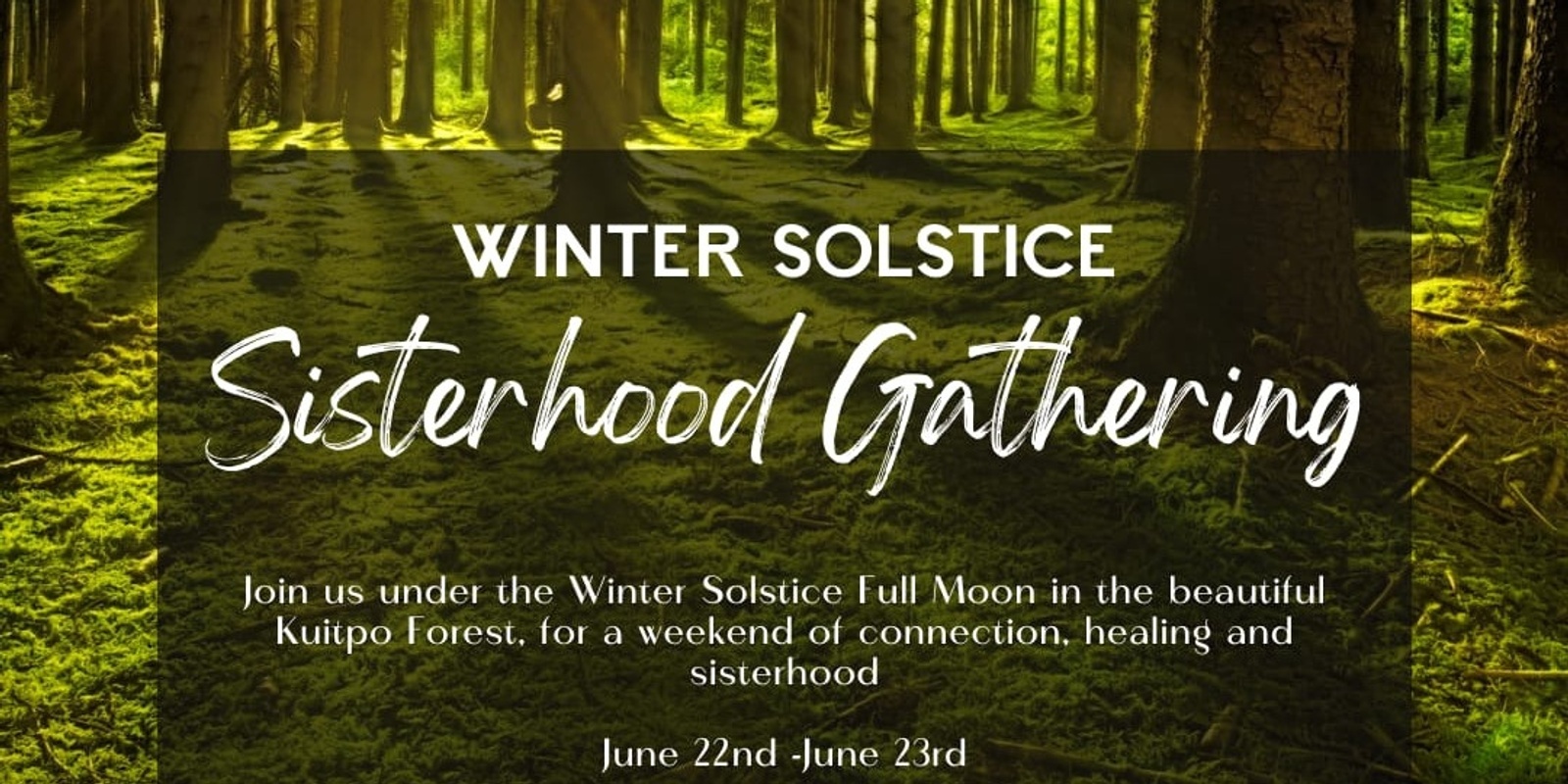 Banner image for Winter Solstice Sisterhood Gathering