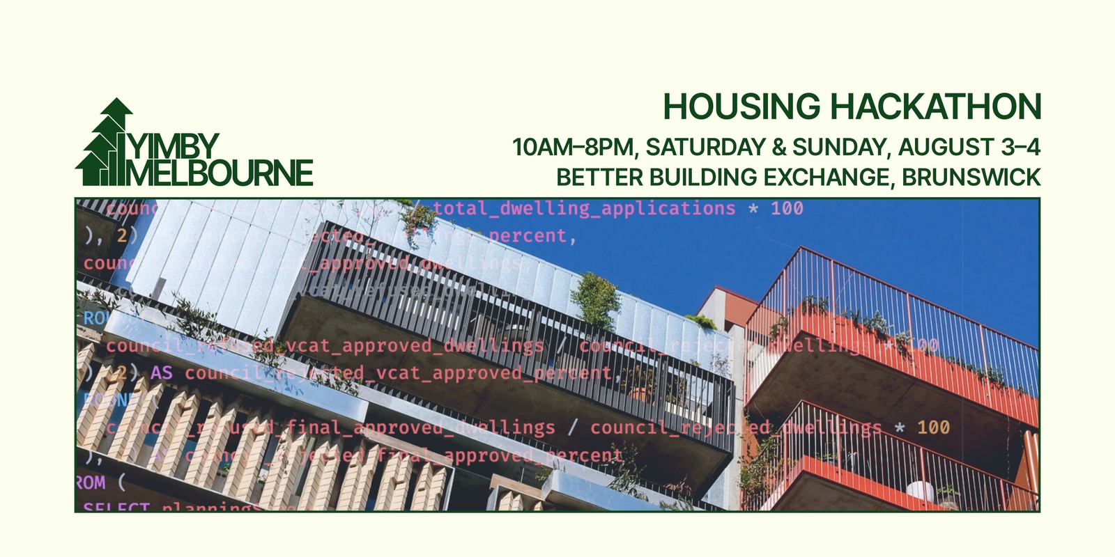 Banner image for Melbourne Housing Hackathon