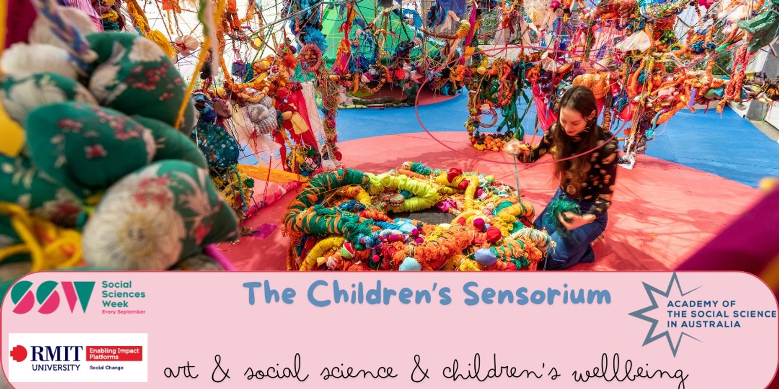 Banner image for The Children's Sensorium - coalescing art and social science perspectives for children's wellbeing