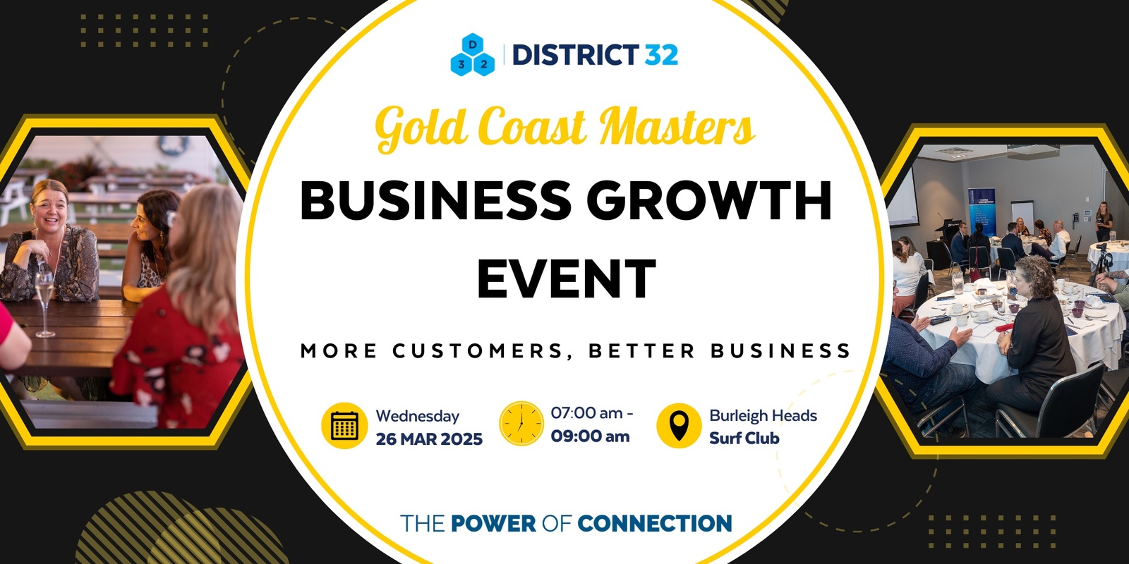 Banner image for District32 Business Networking Gold Coast – Masters-Wed 26 Mar