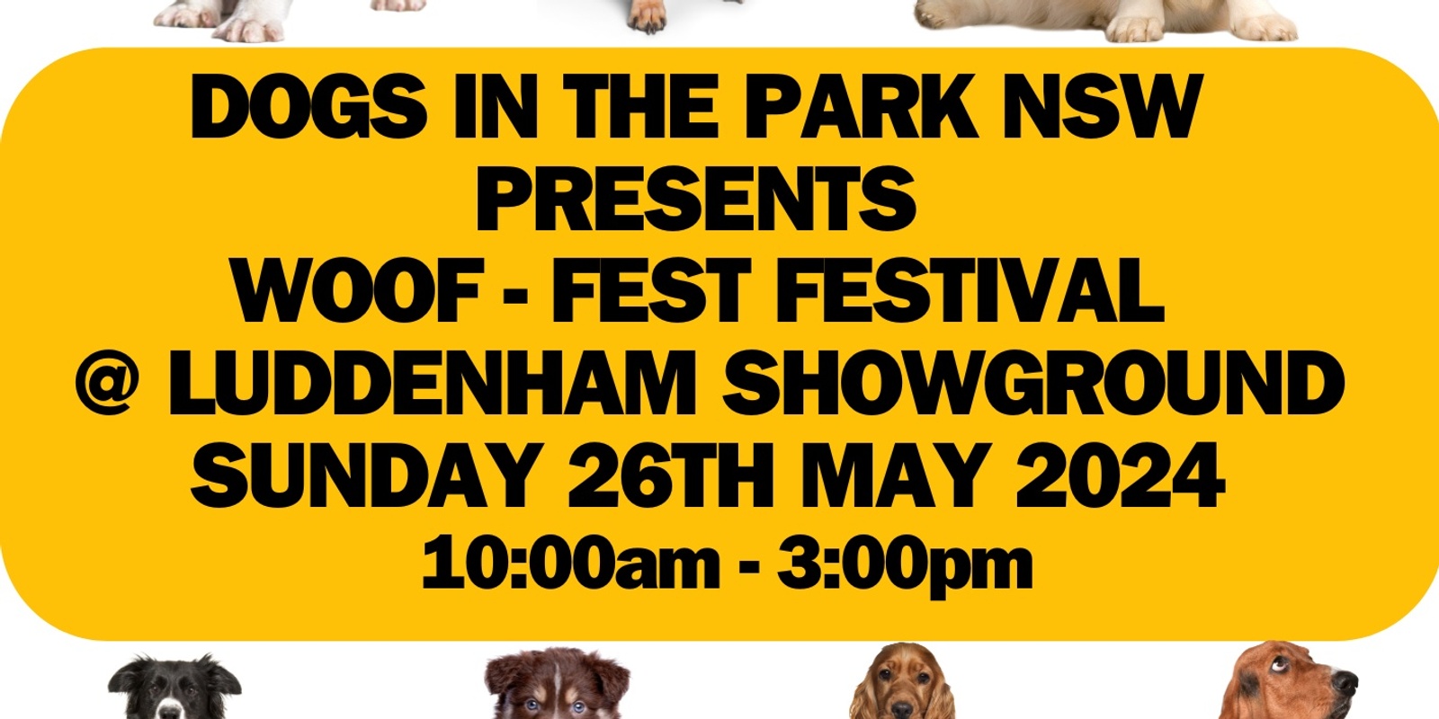 Banner image for Woof- Fest Festival Luddenham