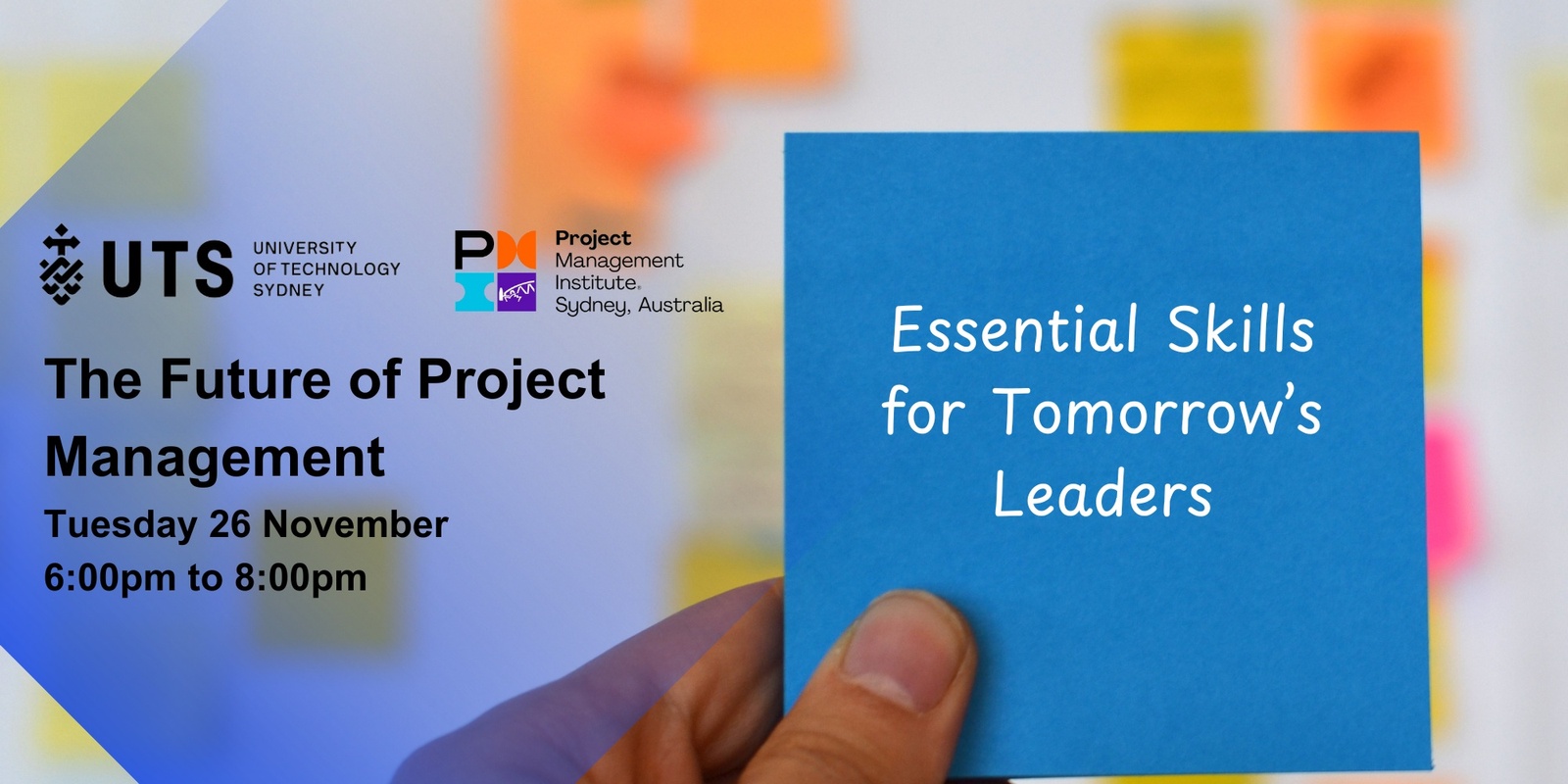 Banner image for The Future of Project Management: Essential Skills for Tomorrow’s Leaders 