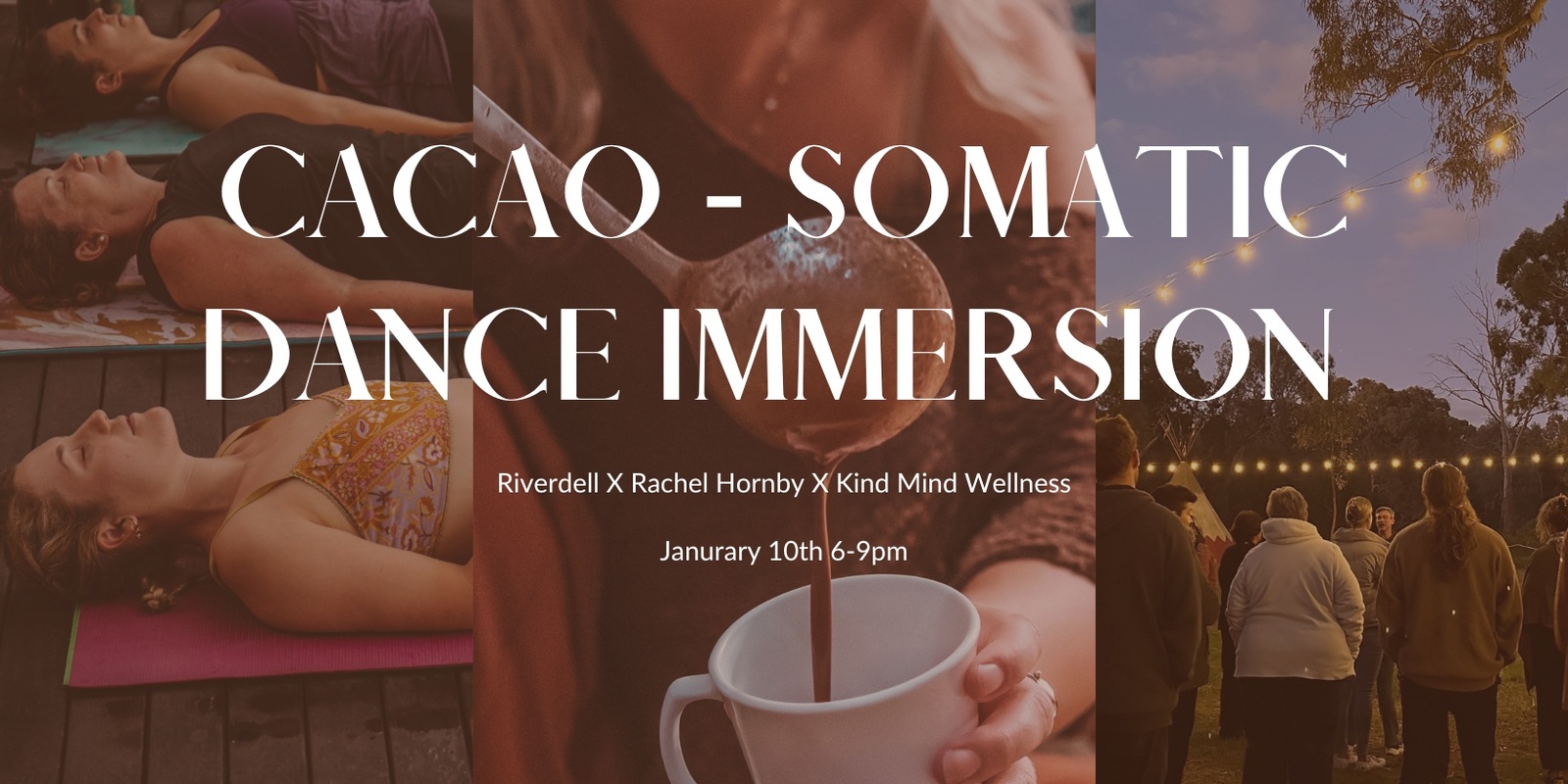 Banner image for CACAO SOMATIC DANCE IMMERSION – Solar Plexus Chakra - Power Within