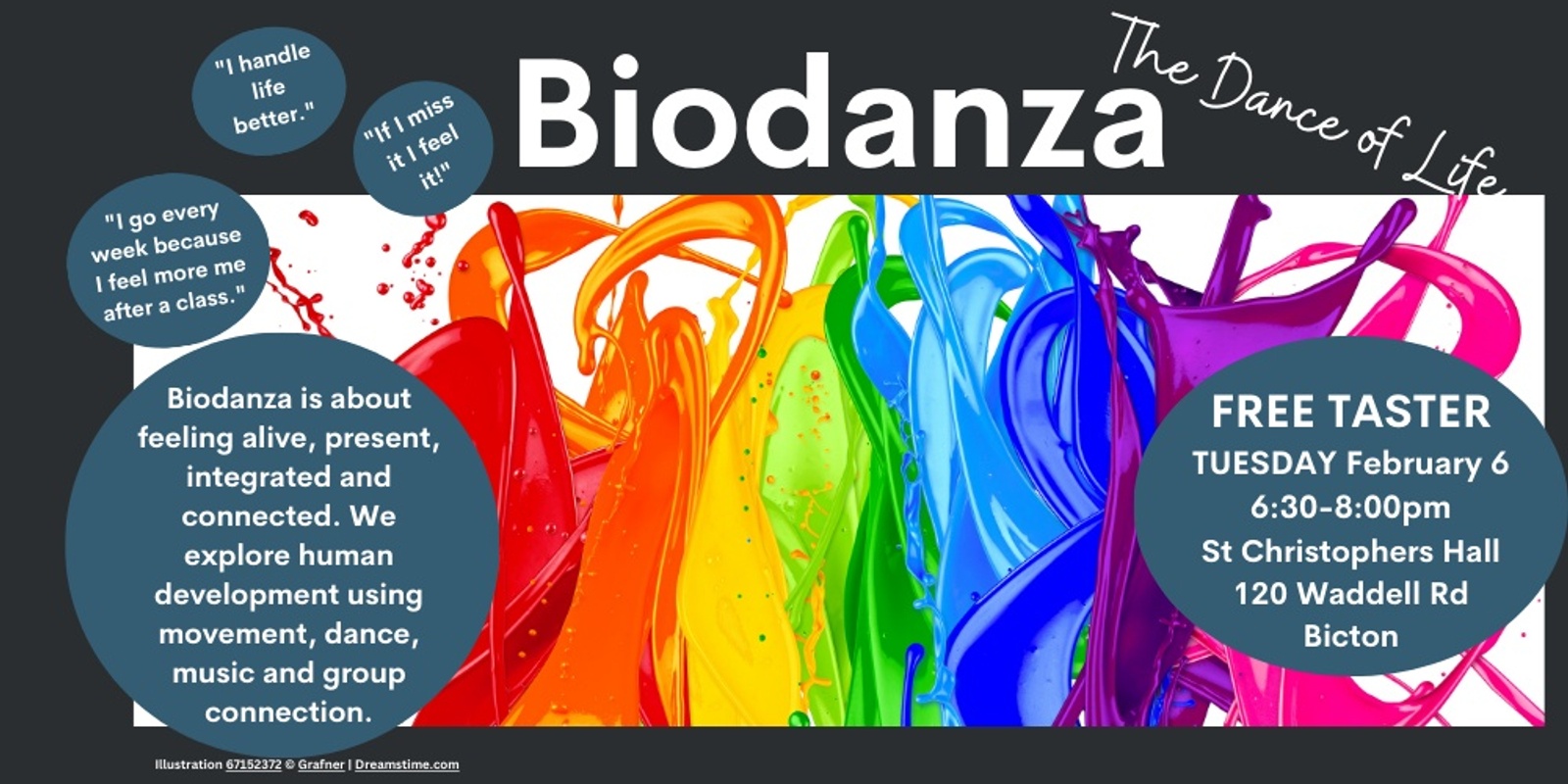 Banner image for Biodanza Taster