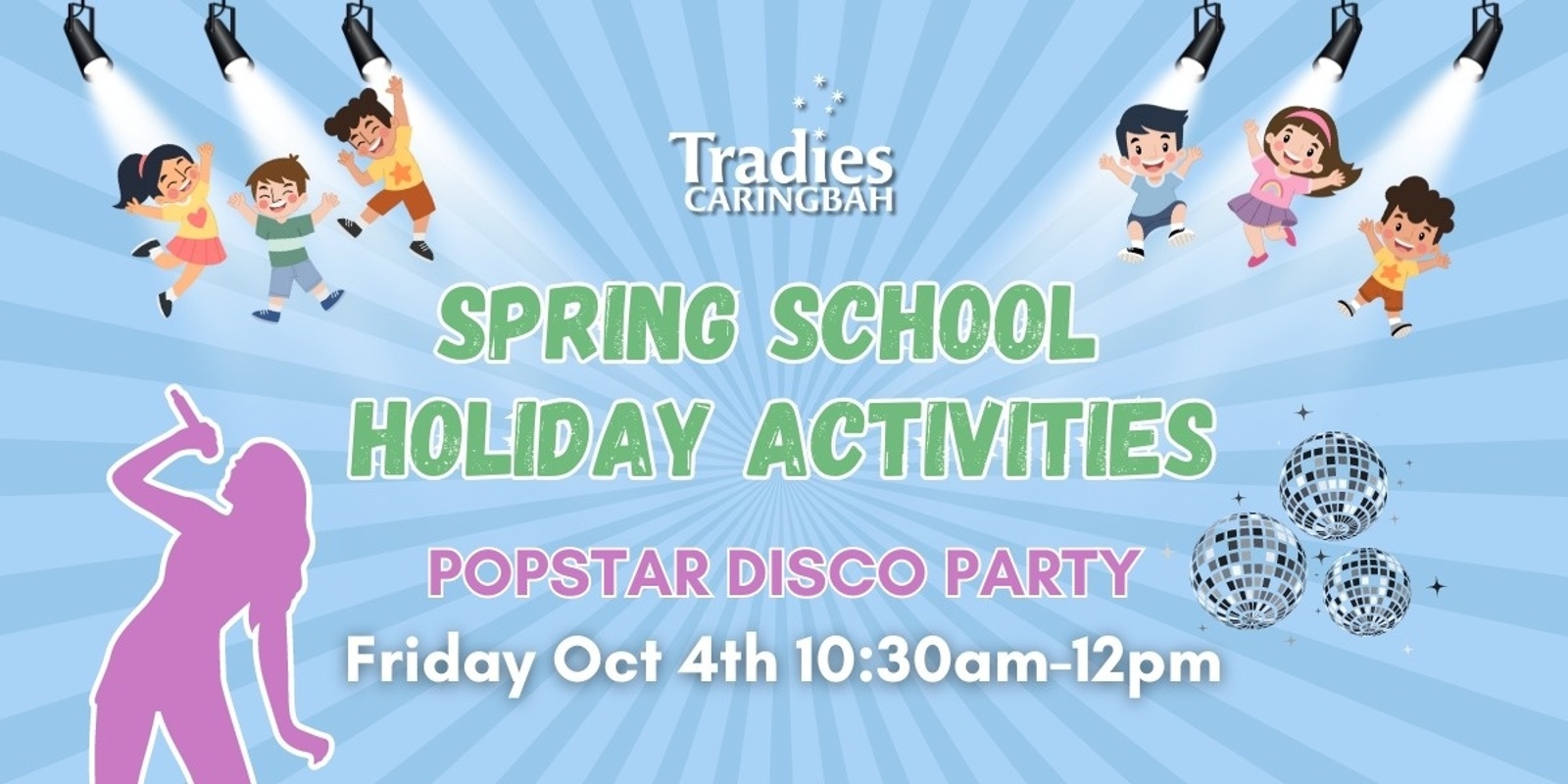 Banner image for Tradies Caringbah Popstar Disco Party