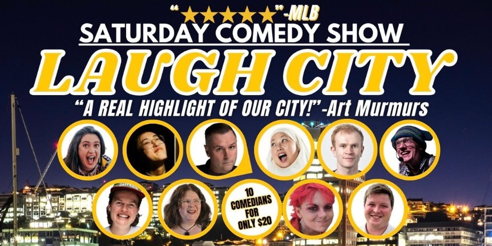 Banner image for LAUGH CITY Comedy Show