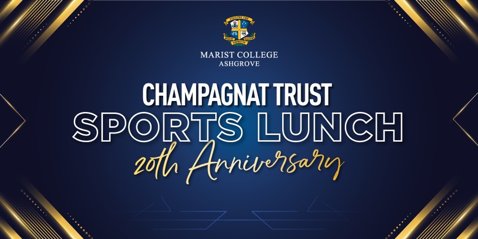Banner image for 2024 Champagnat Trust Sports Lunch - 20th Anniversary 