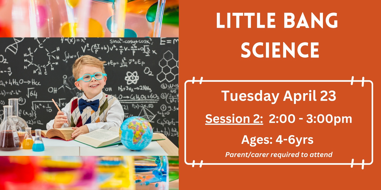 Banner image for Little Bang Science - Session #2