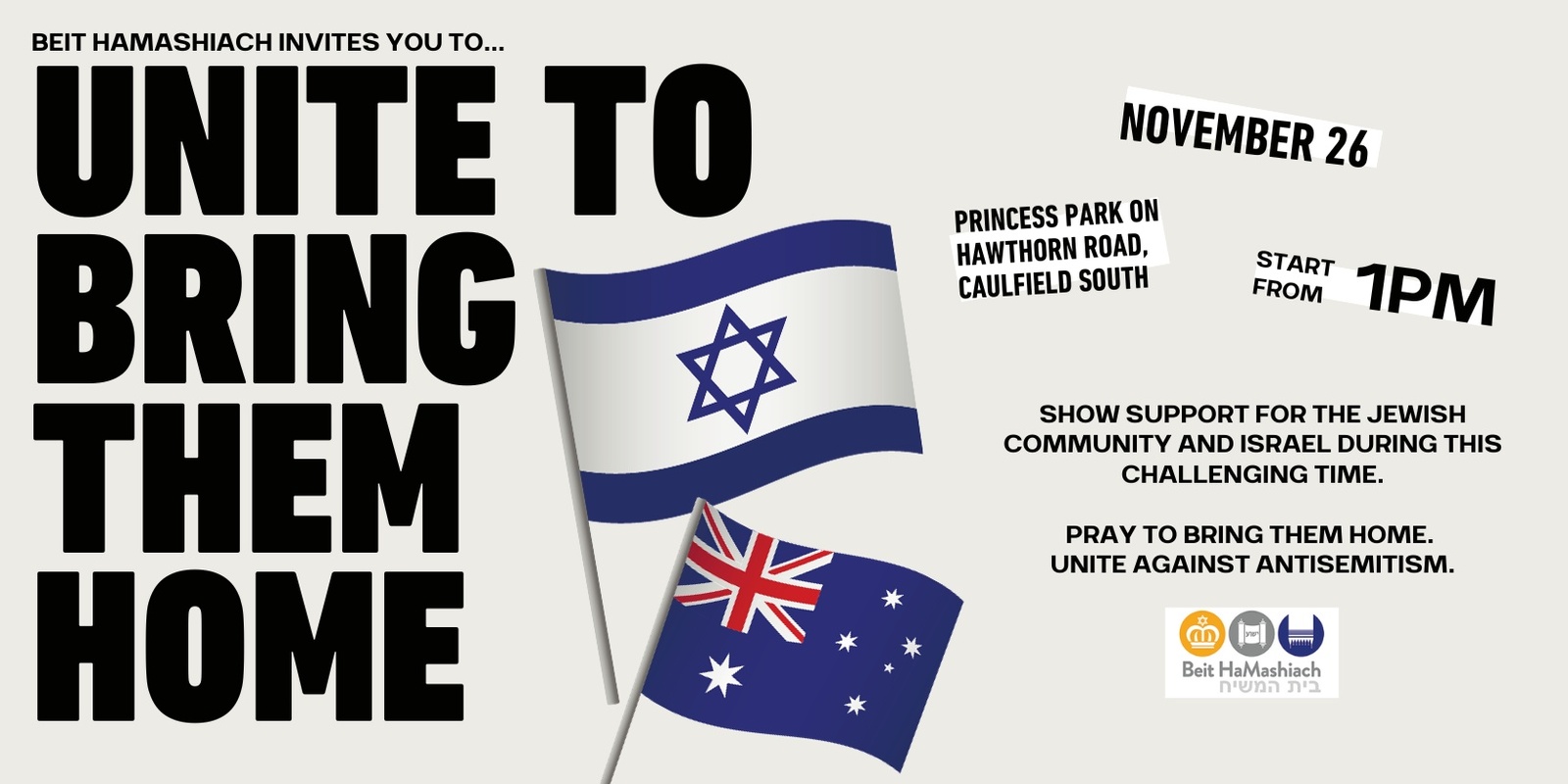 Banner image for Unite to Bring them Home