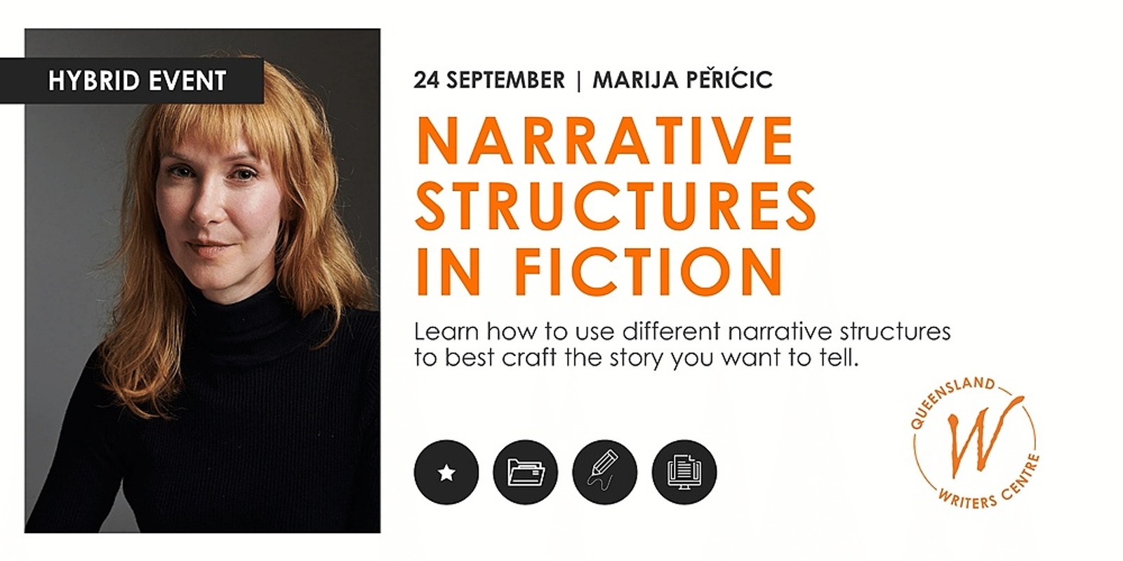 Banner image for Narrative Structures In Fiction with Marija Peričić
