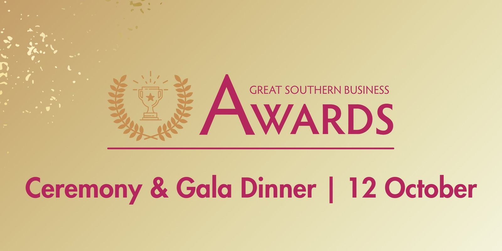 Banner image for ACCI Great Southern Business Awards