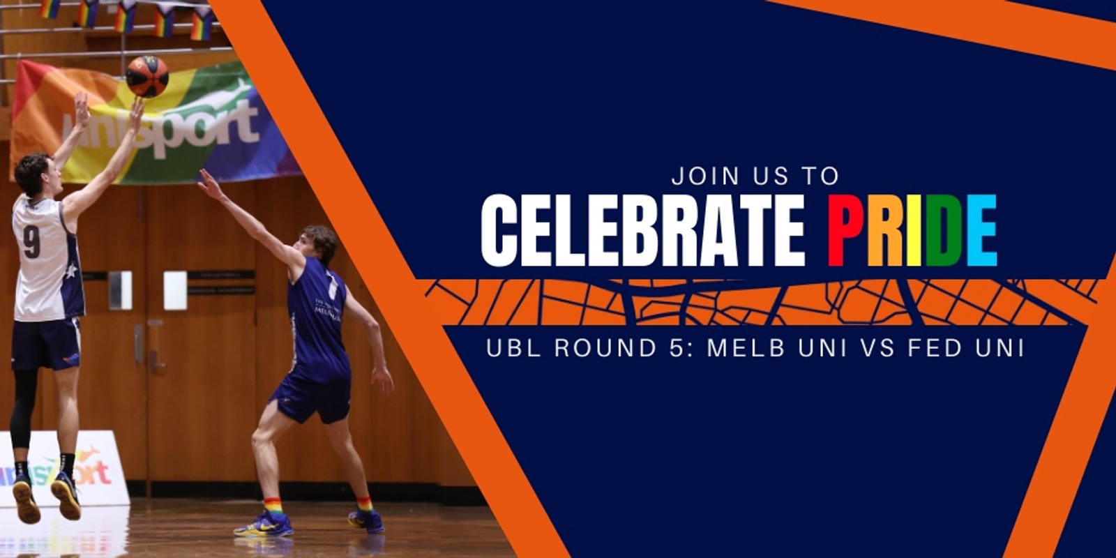 Banner image for UBL Pride Round: Melbourne Uni vs Federation Uni