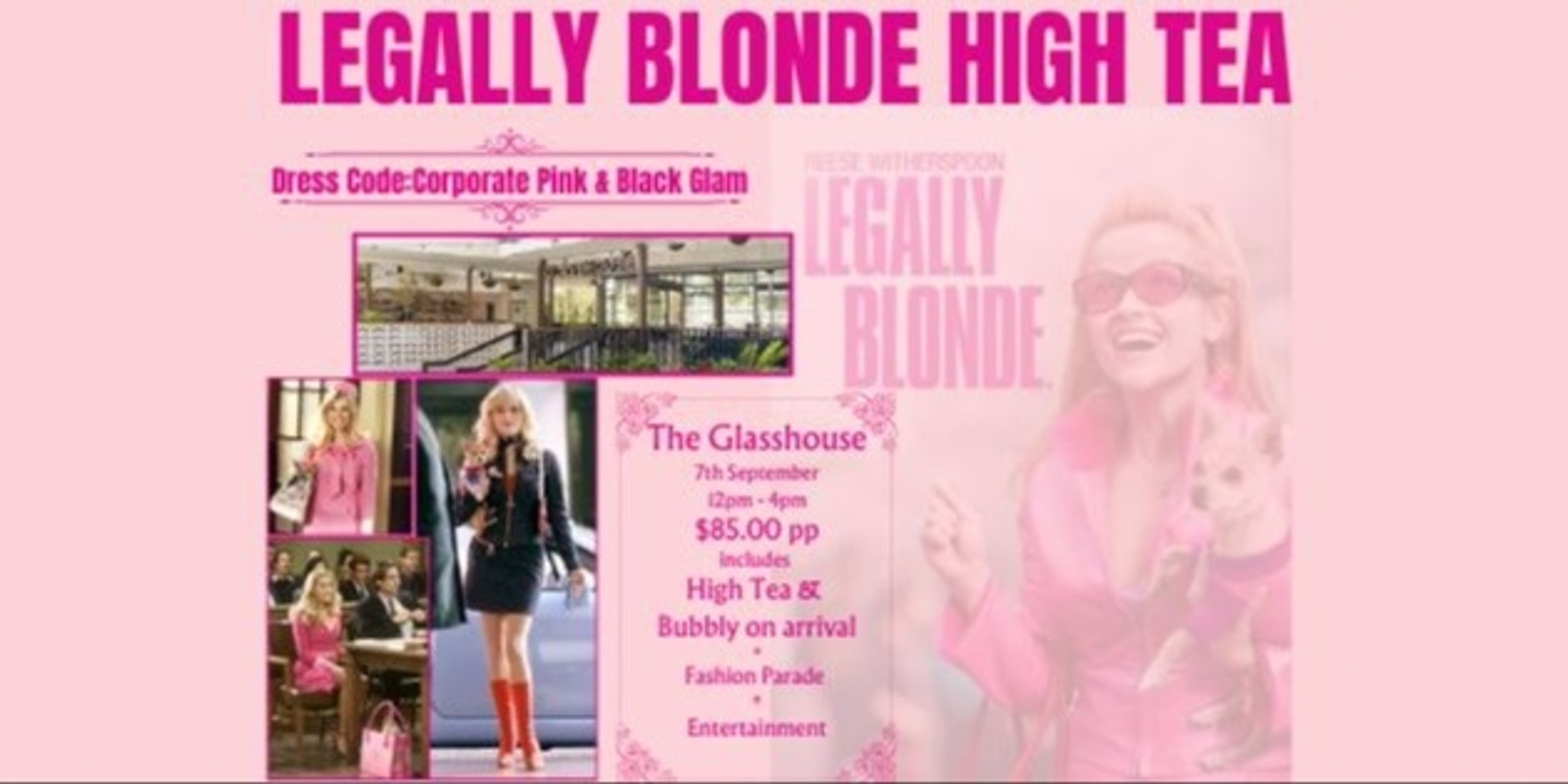 Banner image for Legally Blonde High Tea