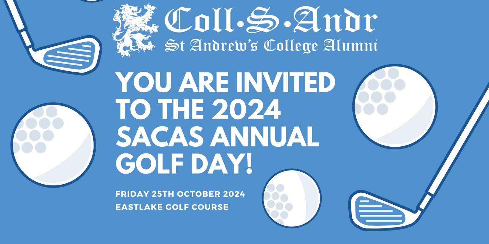 Banner image for 2024 SACAS Annual Golf Day