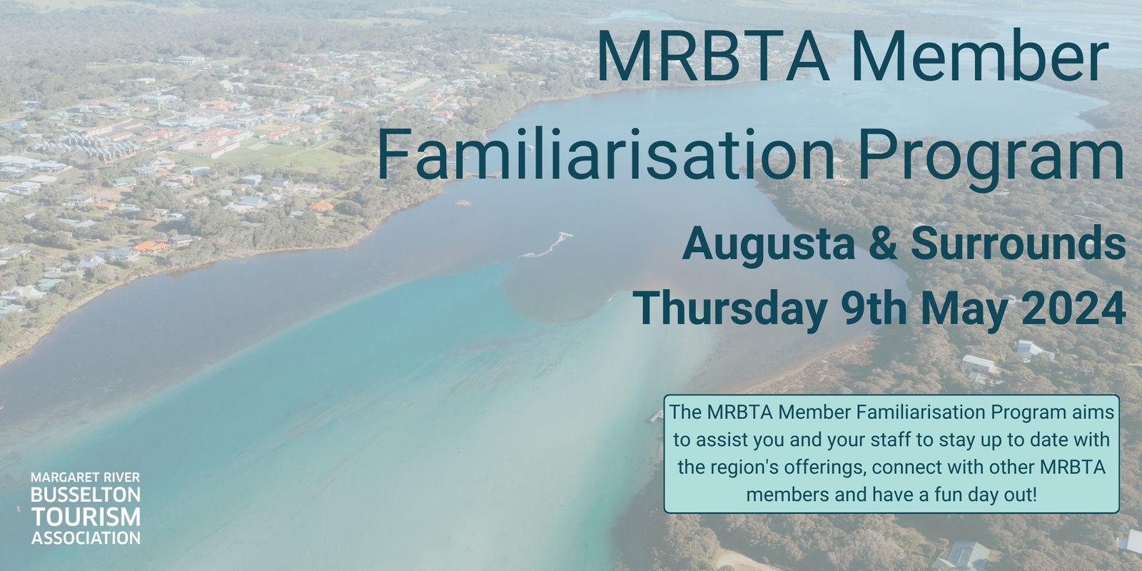 Banner image for  MRBTA Member Famil Program: Augusta & Surrounds May 2024