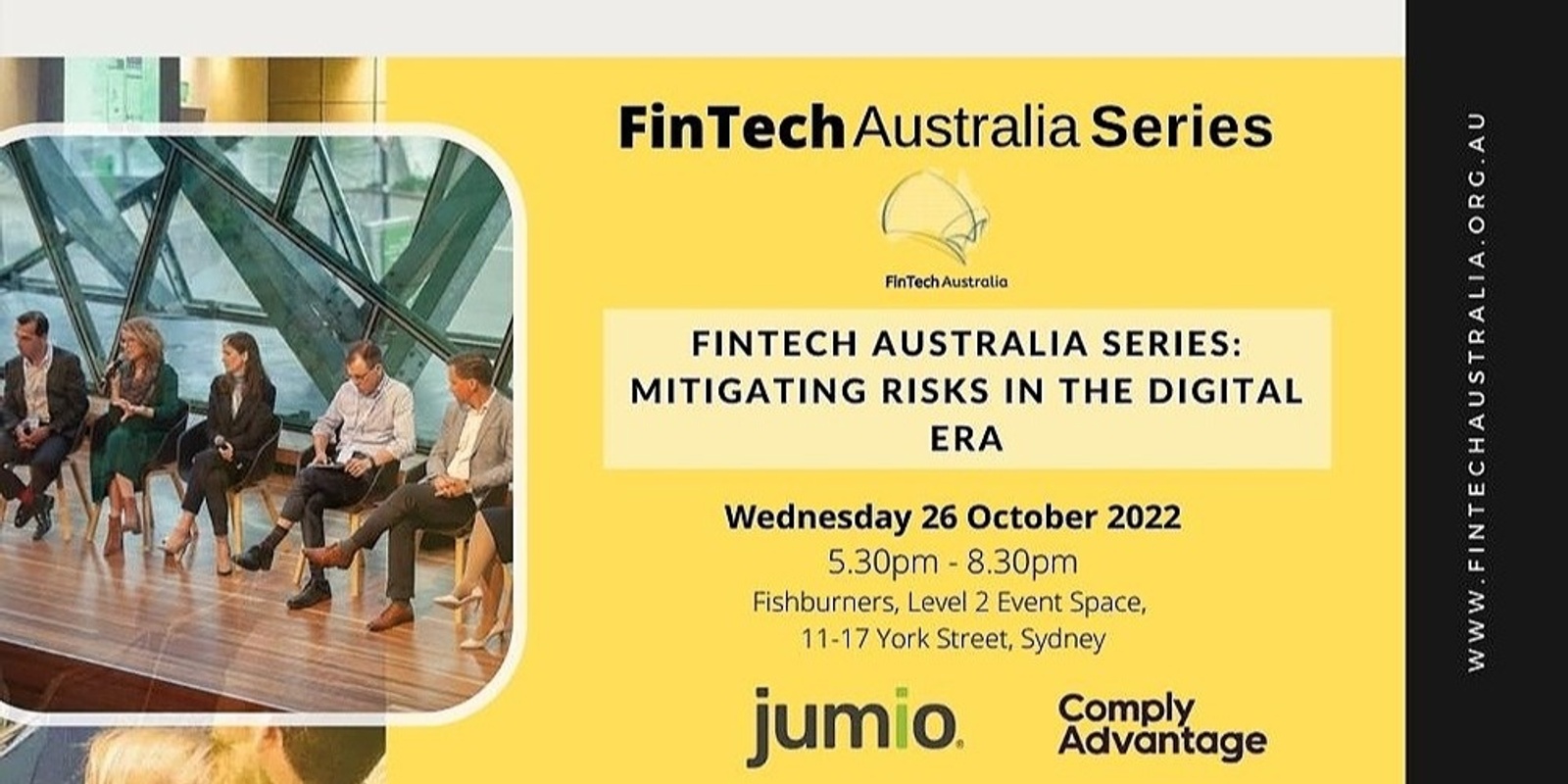 Banner image for FinTech Australia Series: Mitigating Risk in the Digital Era