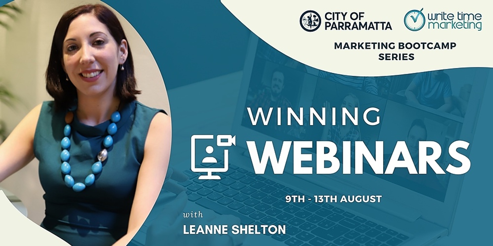 Banner image for Winning Webinars Bootcamp - August 2021