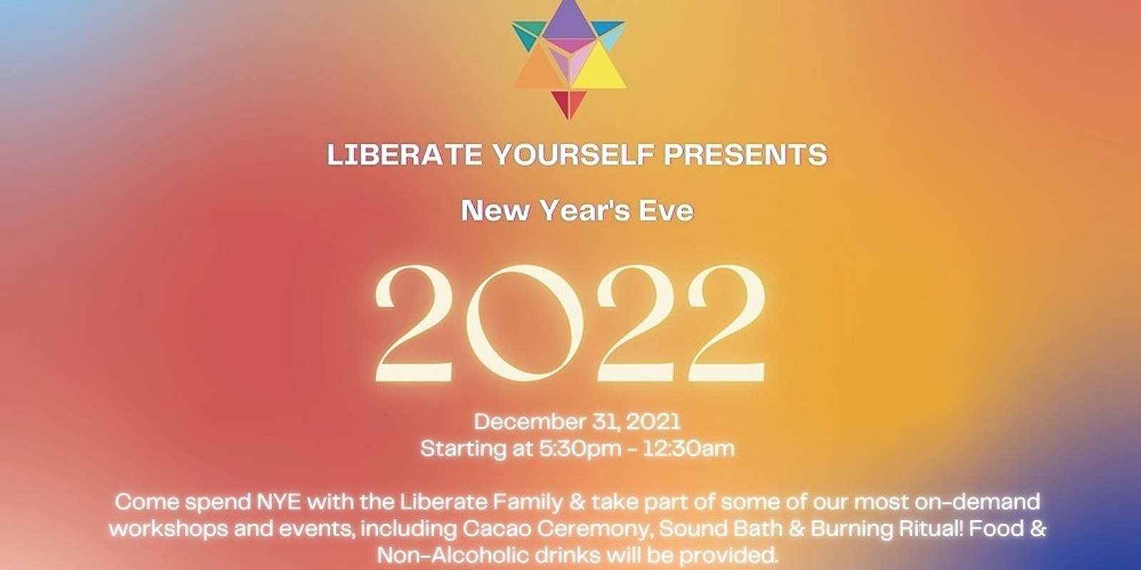 Banner image for IN PERSON | NEW YEAR'S EVE: SOUND BATH, CACAO CEREMONY, RITUAL & MORE!